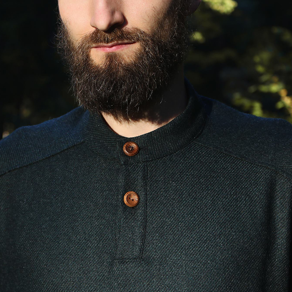 Men's woolen shirts