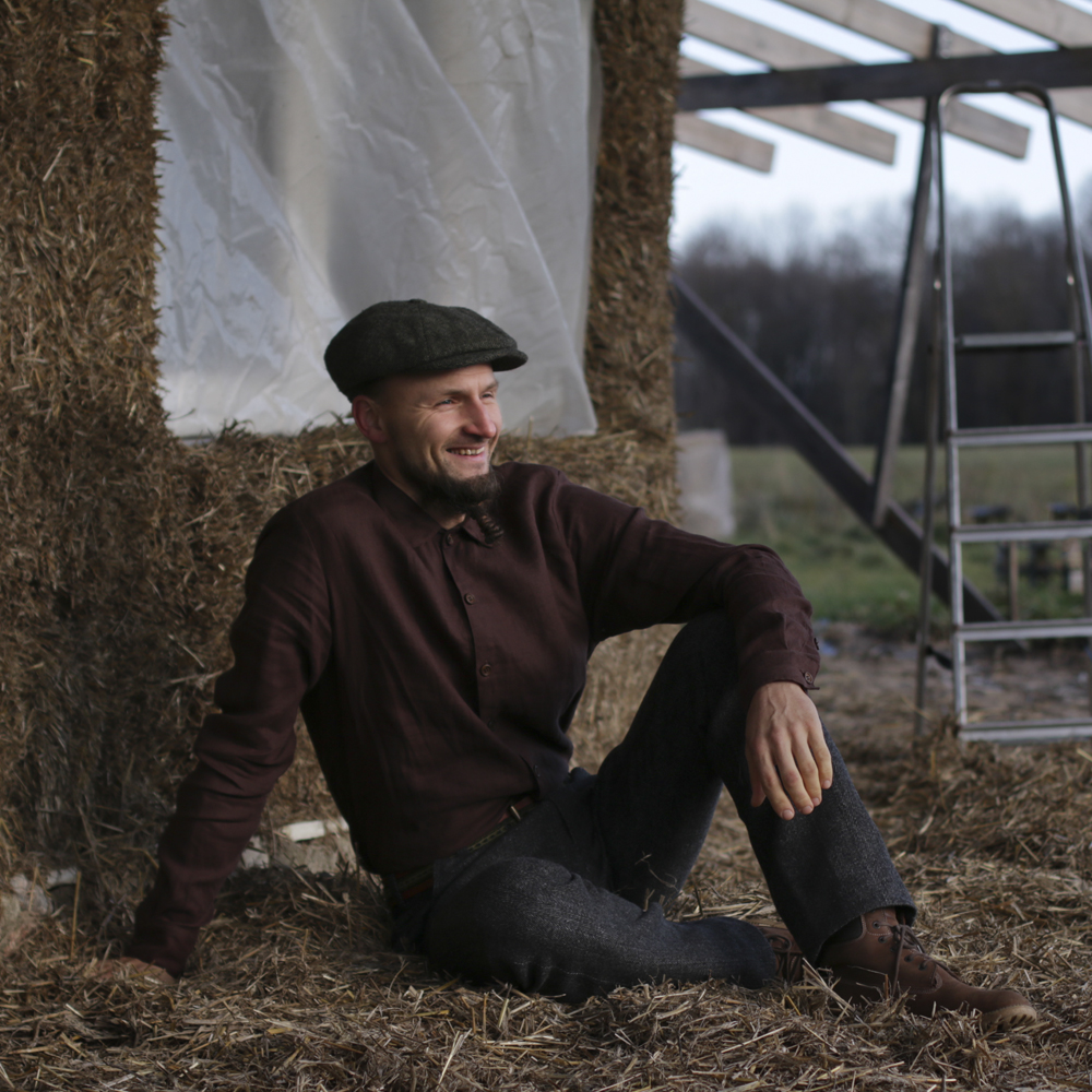 Classic men's wool trousers