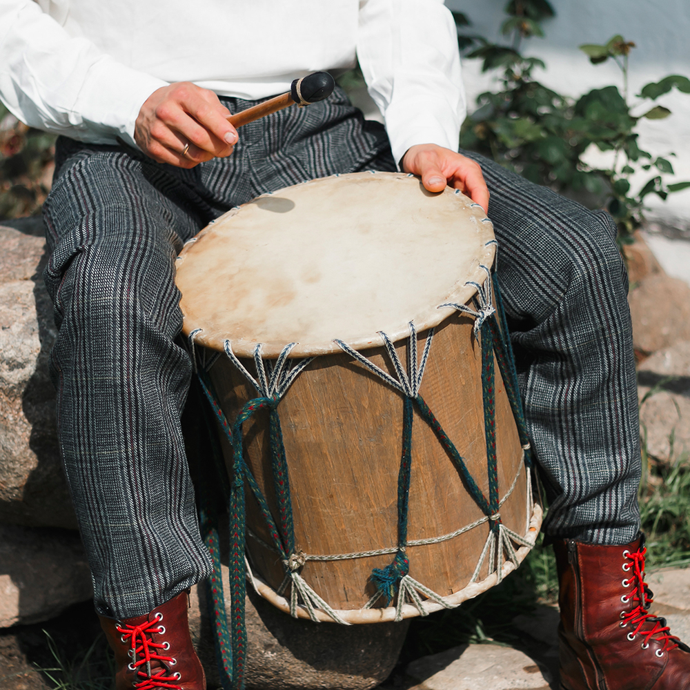 Classic men's wool trousers