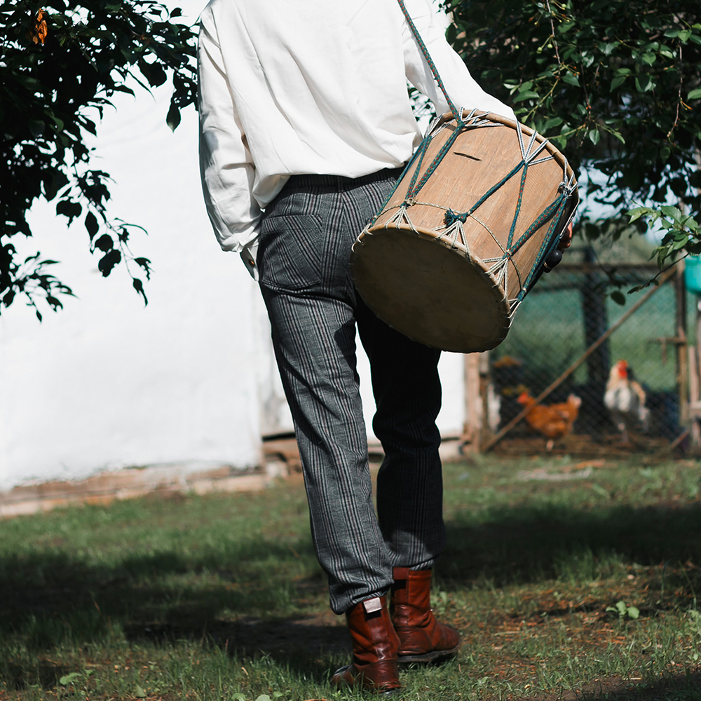 Classic men's wool trousers