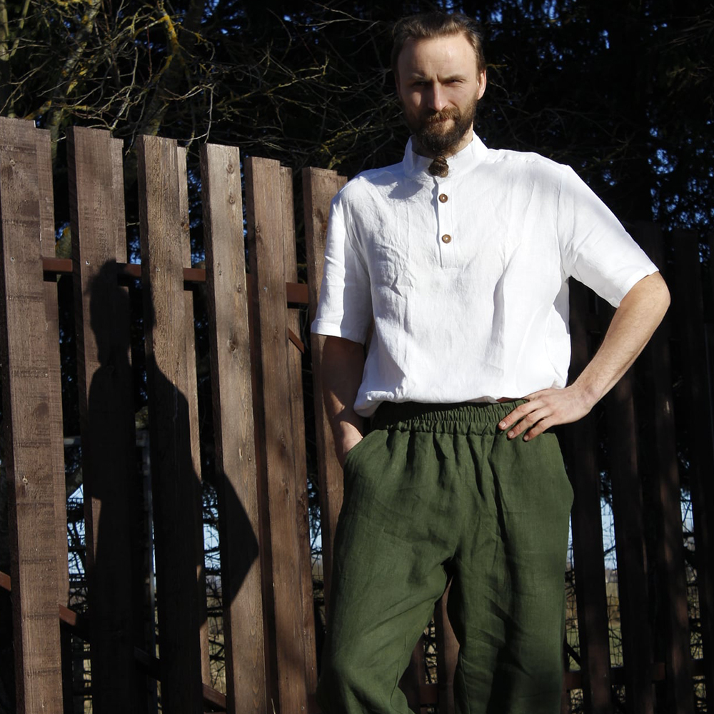 Linen Men's Casual Pants