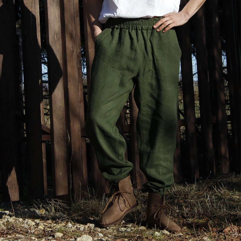 Linen Men's Casual Pants