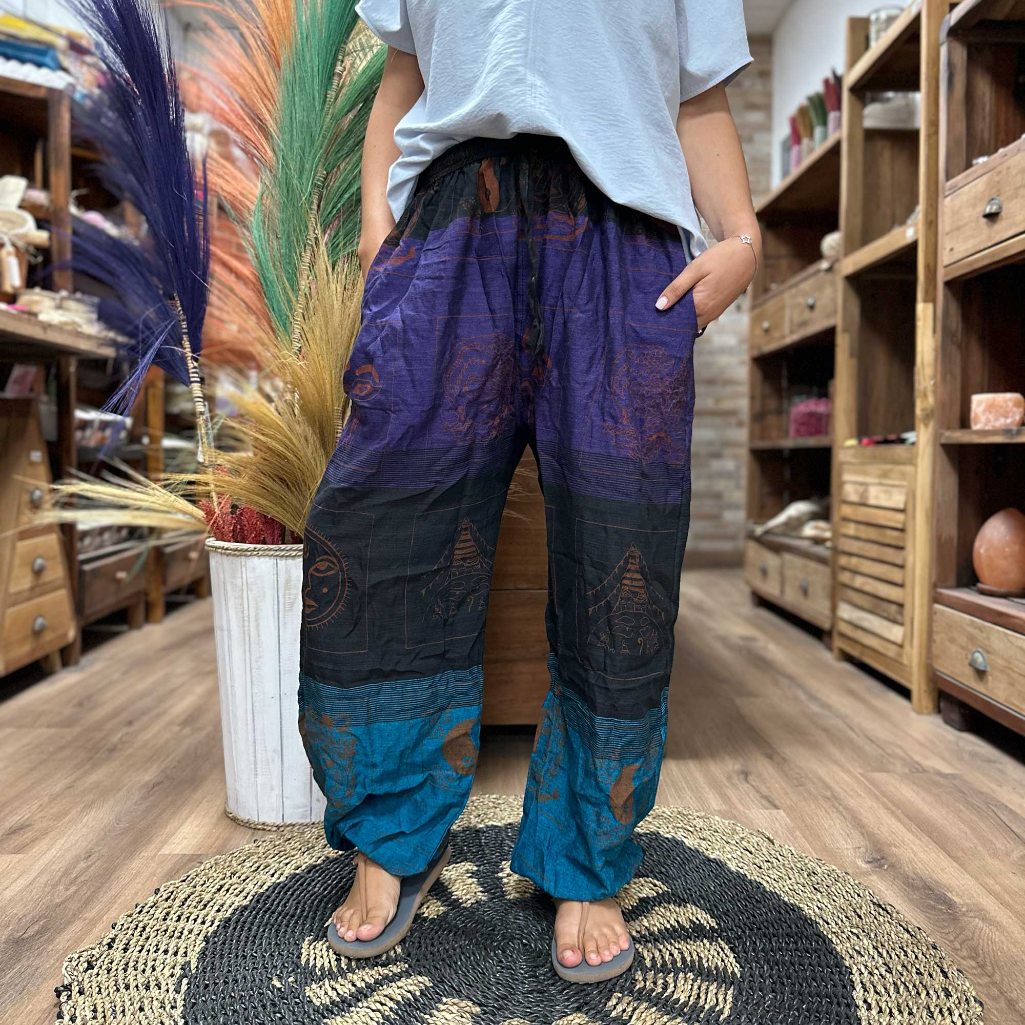Pantalon sarouel - Temple de l'himalaya