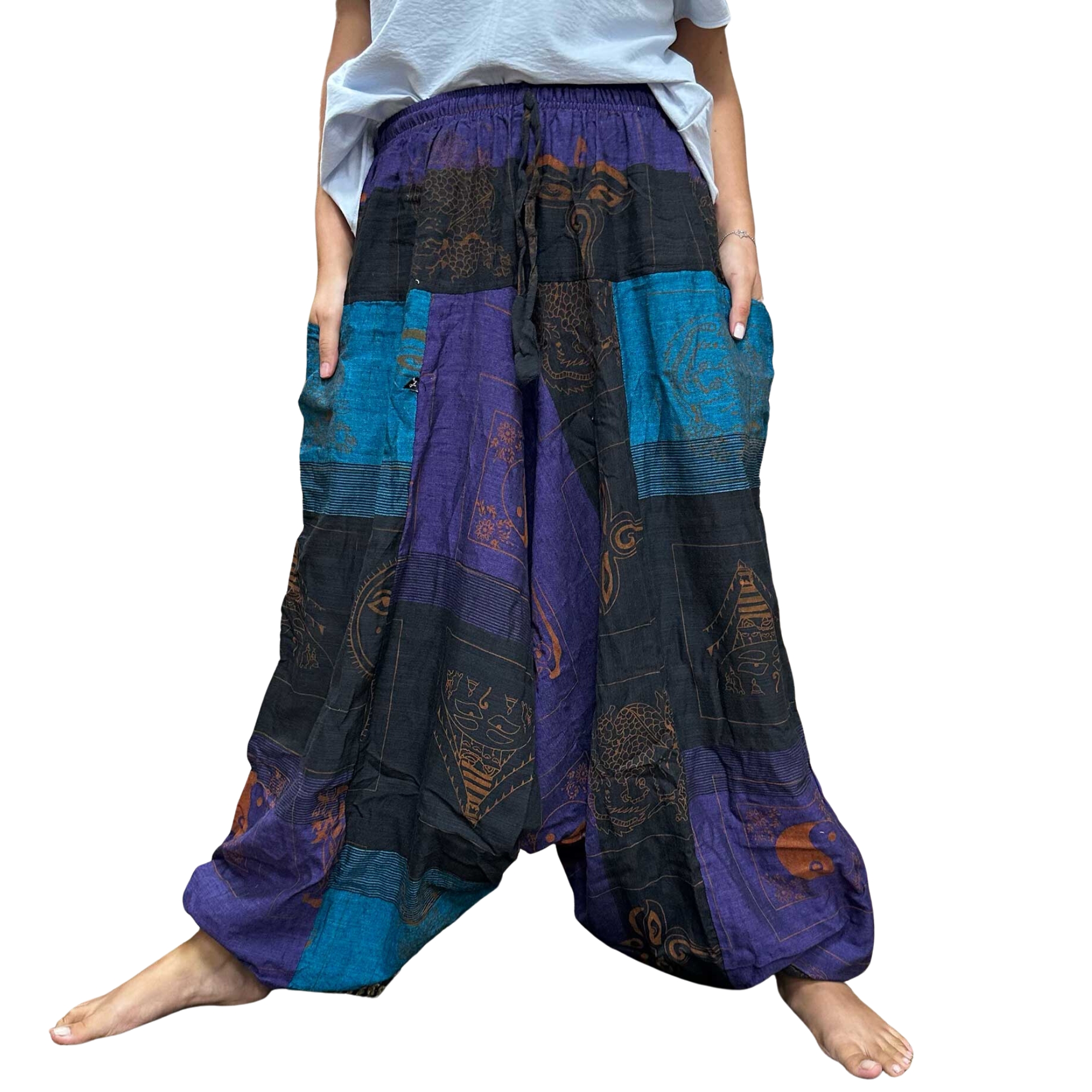 Pantalon sarouel - Temple de l'himalaya