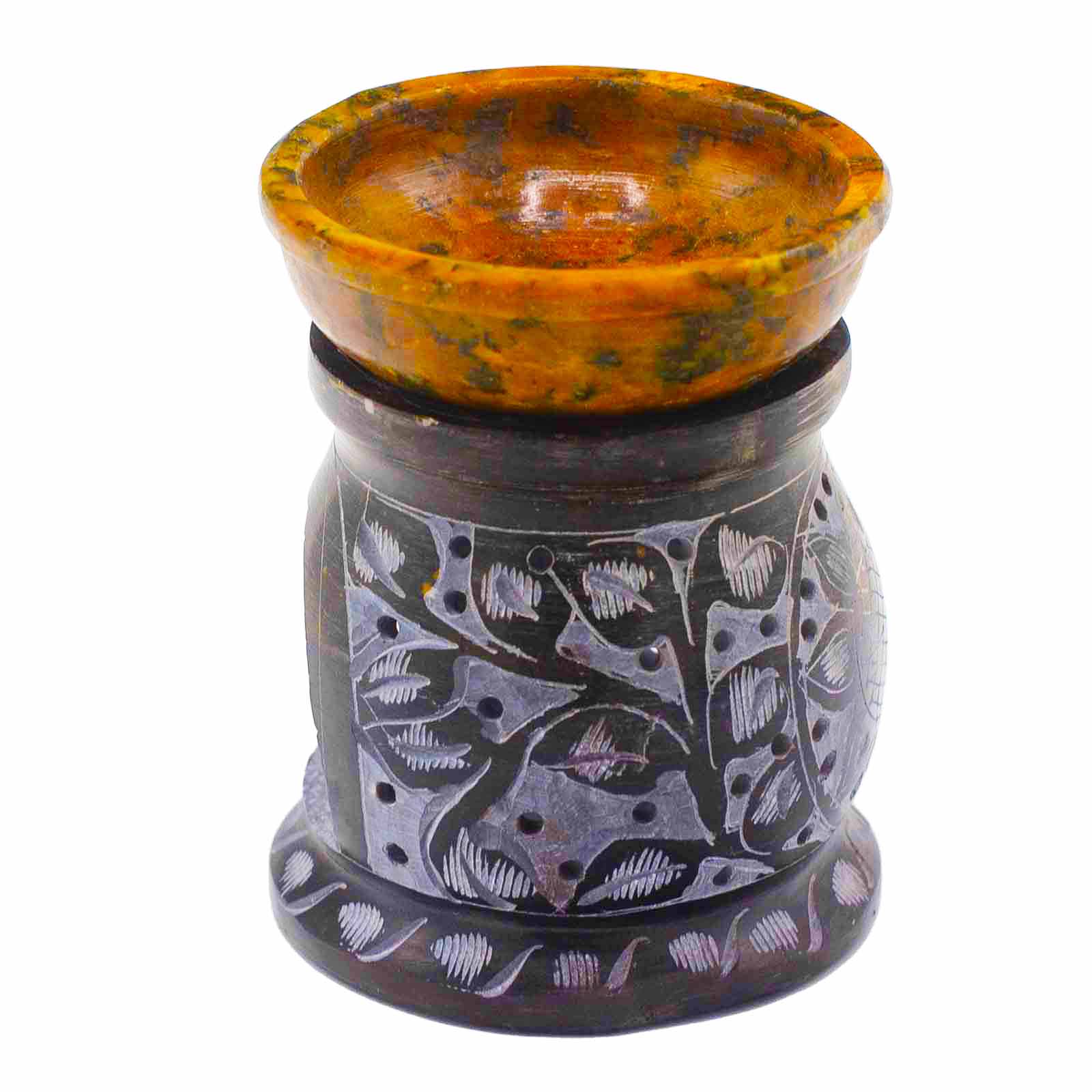 Bruleur d'huile parfumée - Fleur de mandala
