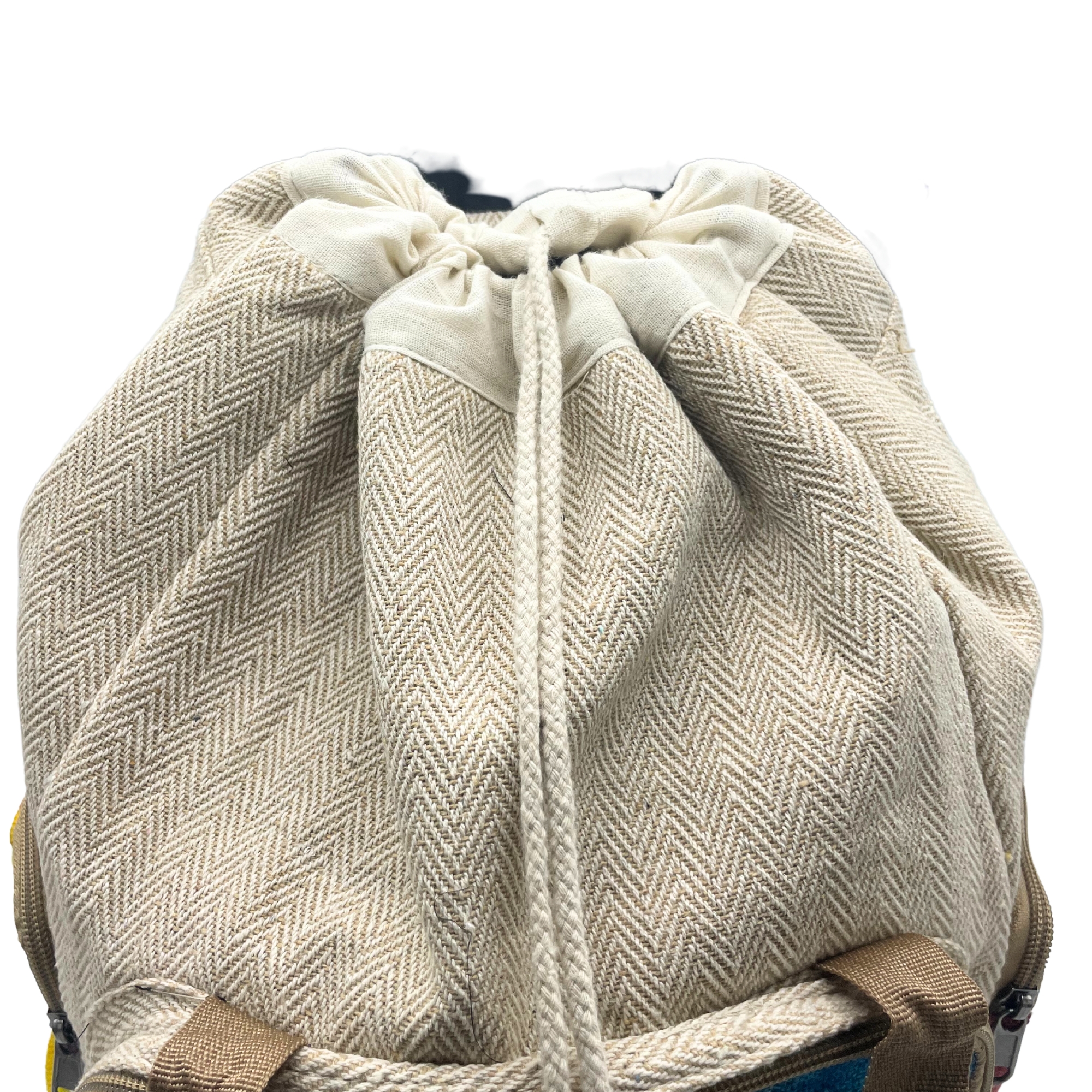 Grand sac à dos chanvre - Excursion bohème