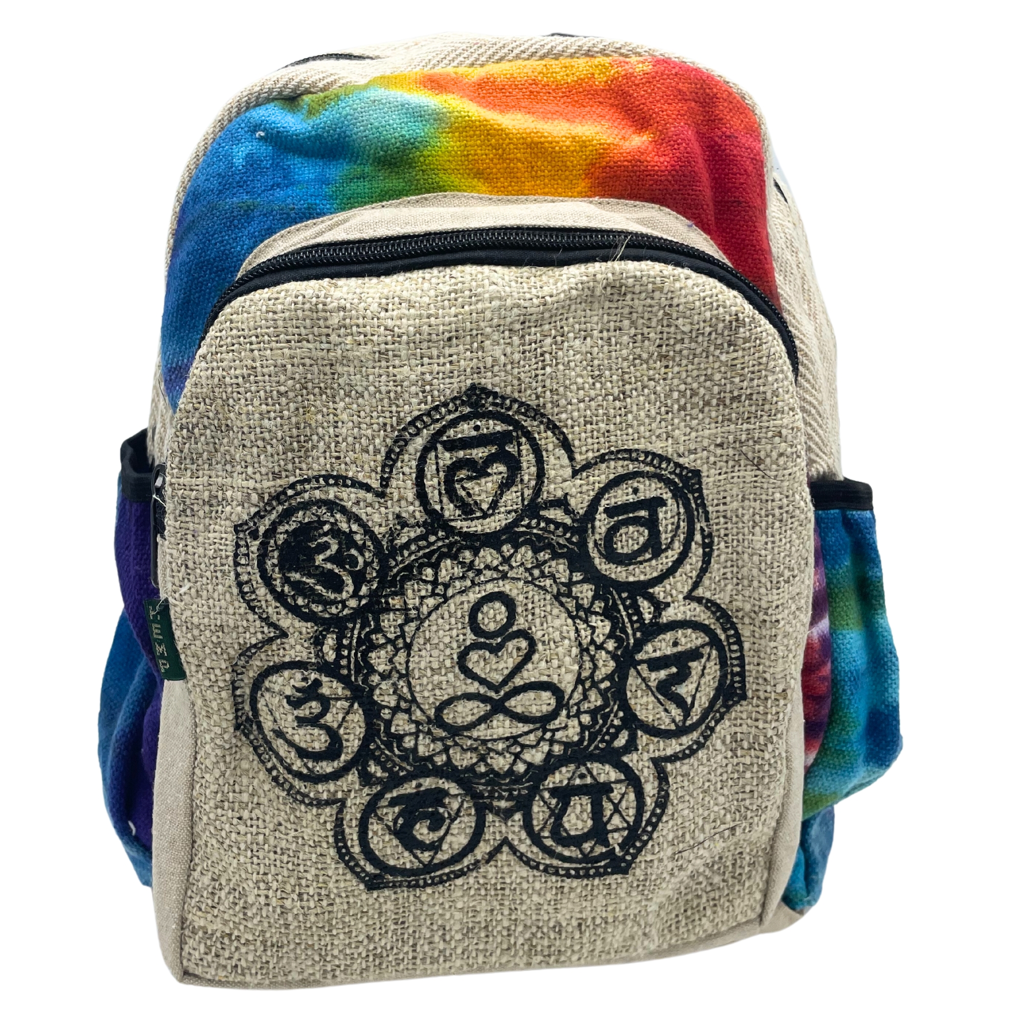 Sac à dos chanvre - 7 Chakras
