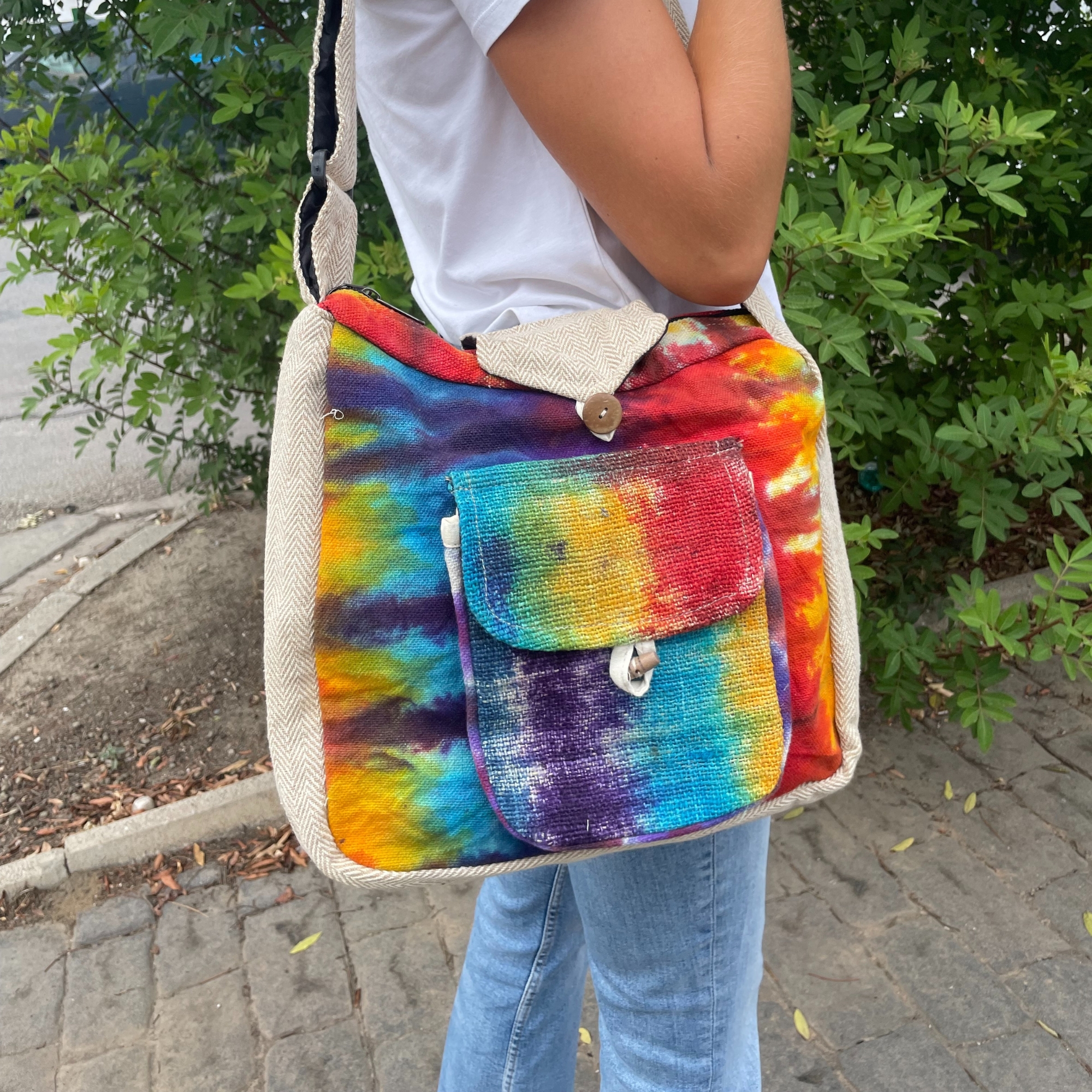 Sac à main chanvre - La bohème 