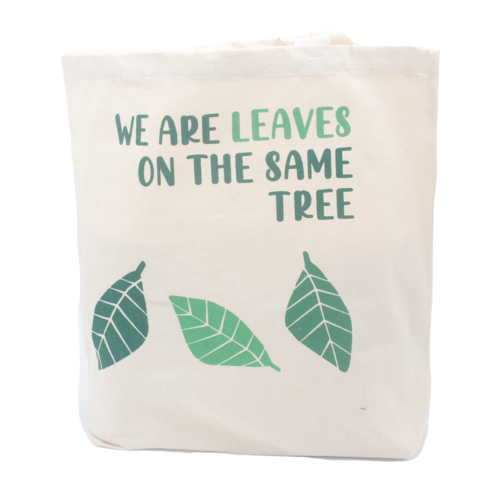 Sac shopping écolo - We are leaves on the same tree