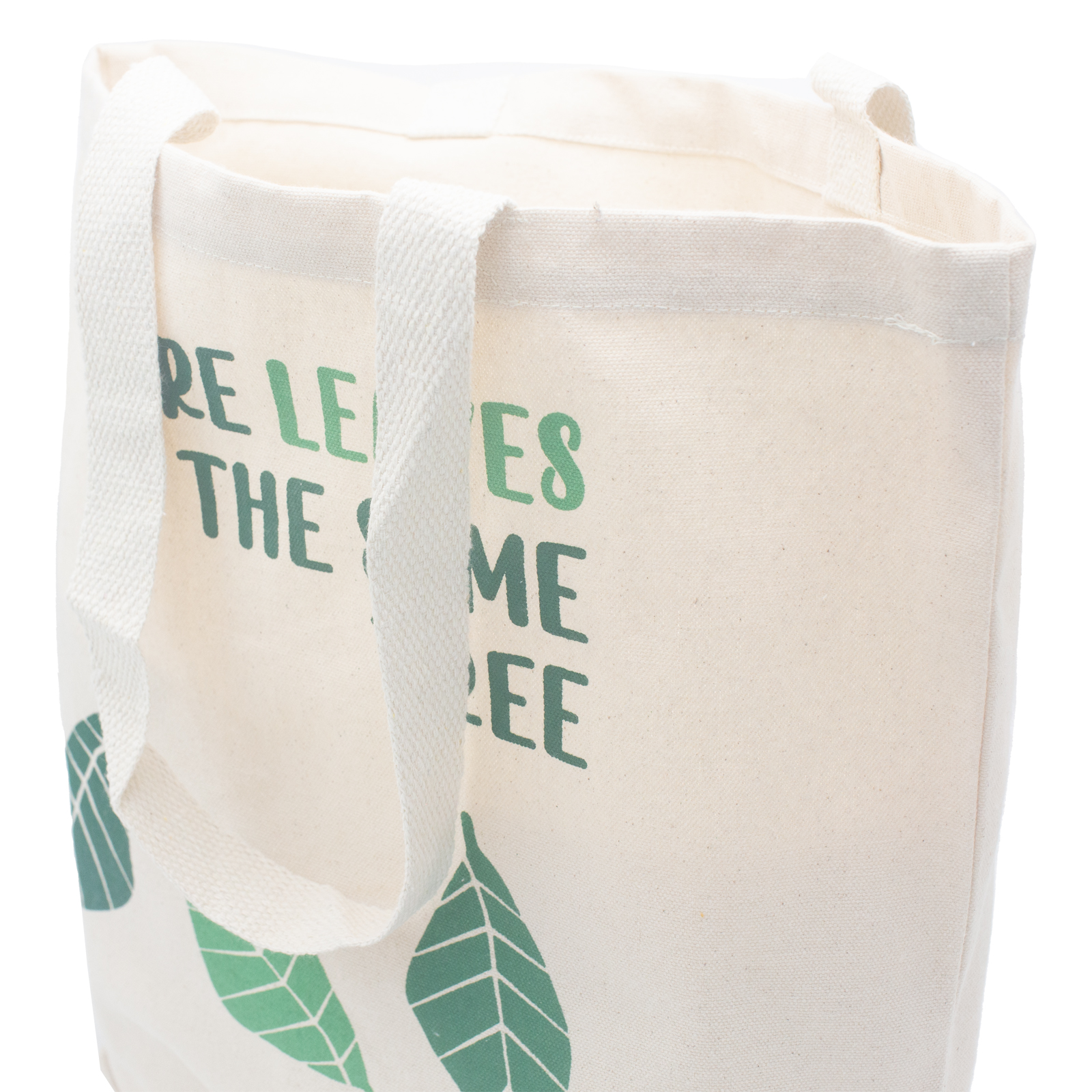 Sac shopping écolo - We are leaves on the same tree