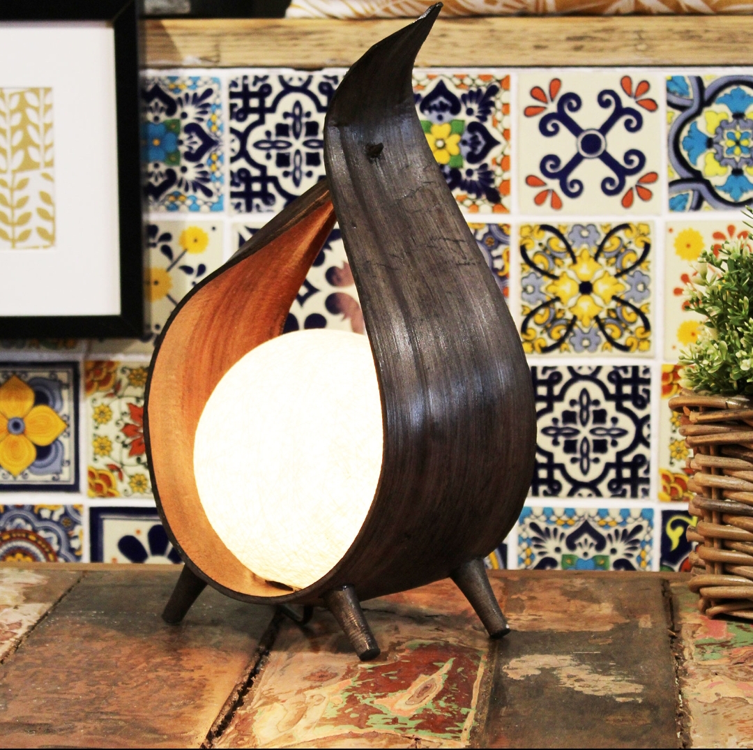 Lampe naturelle coco design -  Choco 