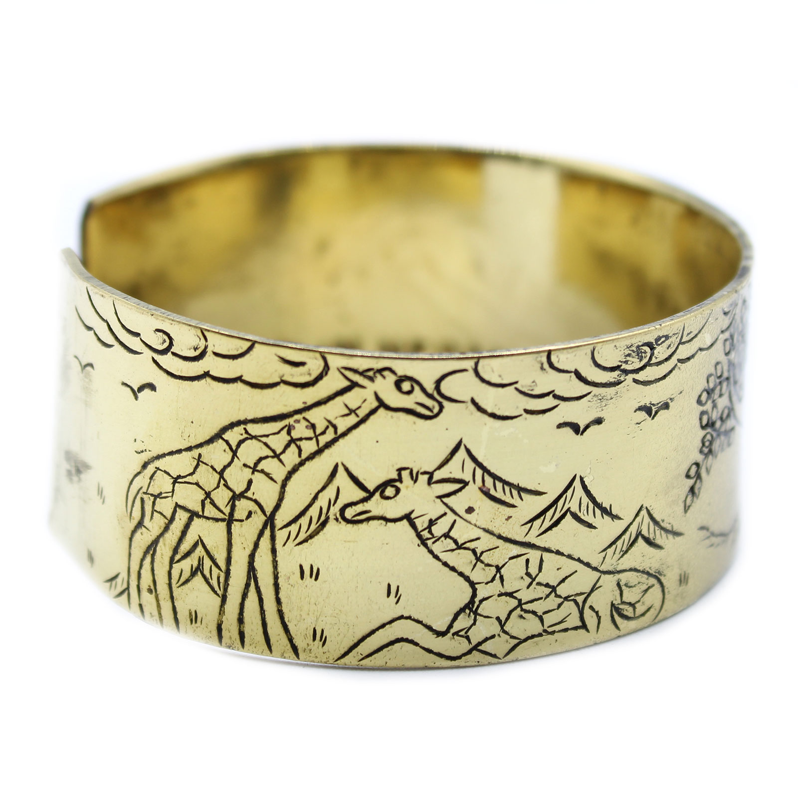 Bracelet tibetain en laiton  - Mantra 