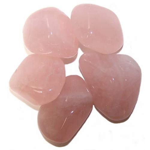 Pierres naturelles roulées -  24x Quartz rose M (K)