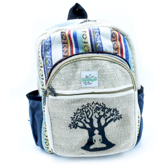 Sac à dos chanvre - Arbre de vie