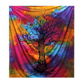 Tenture murale / couvre lit - Arbre de vie 