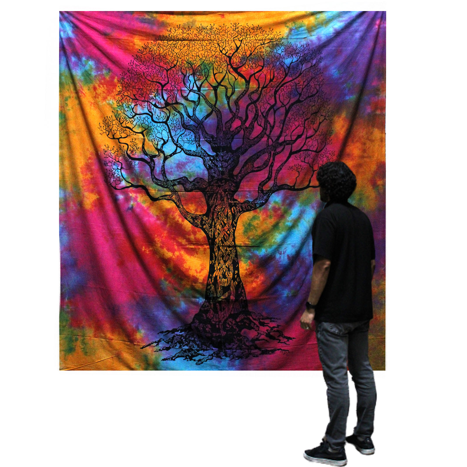 Tenture murale / couvre lit - Arbre de vie 