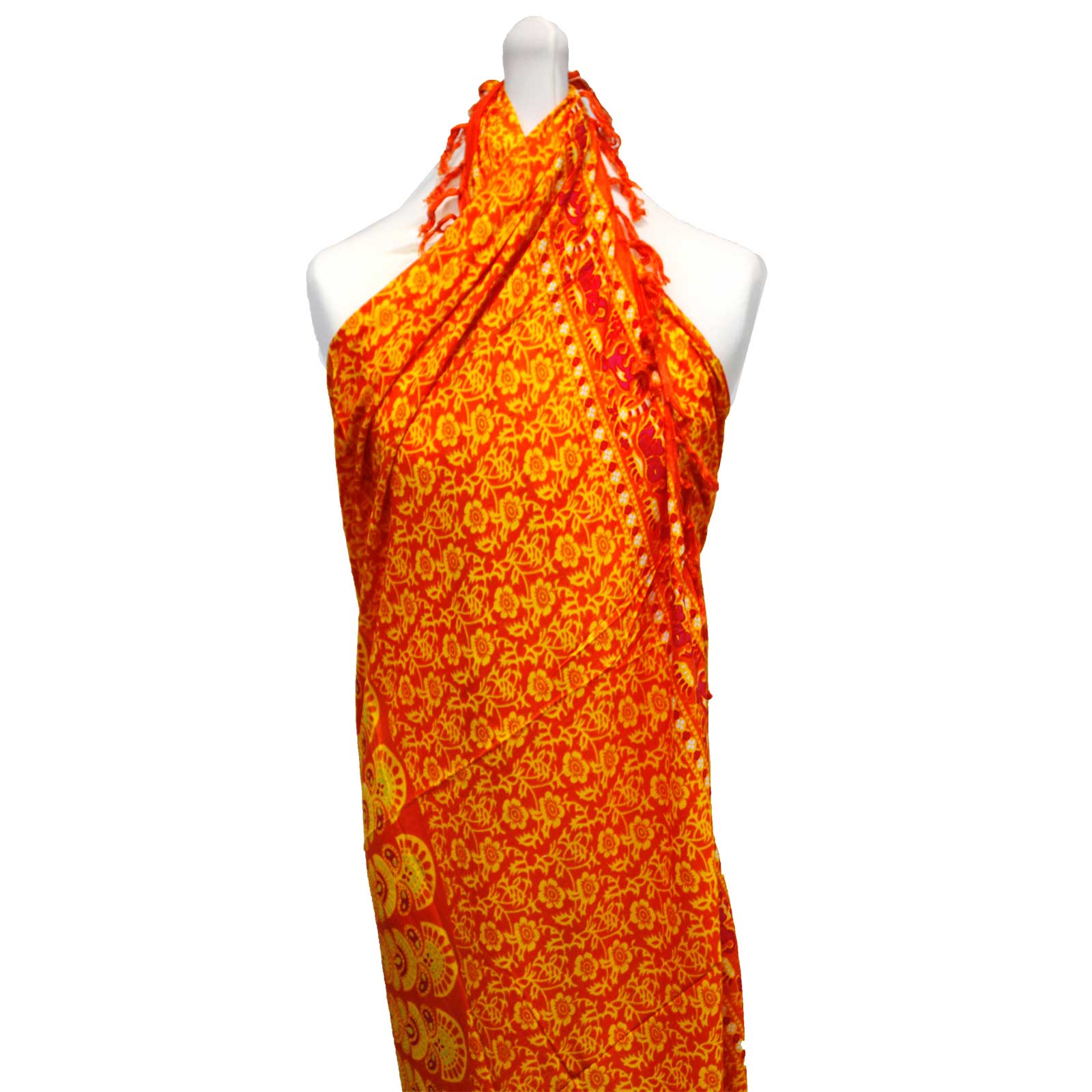 Paréos Celtiques - Orange citron