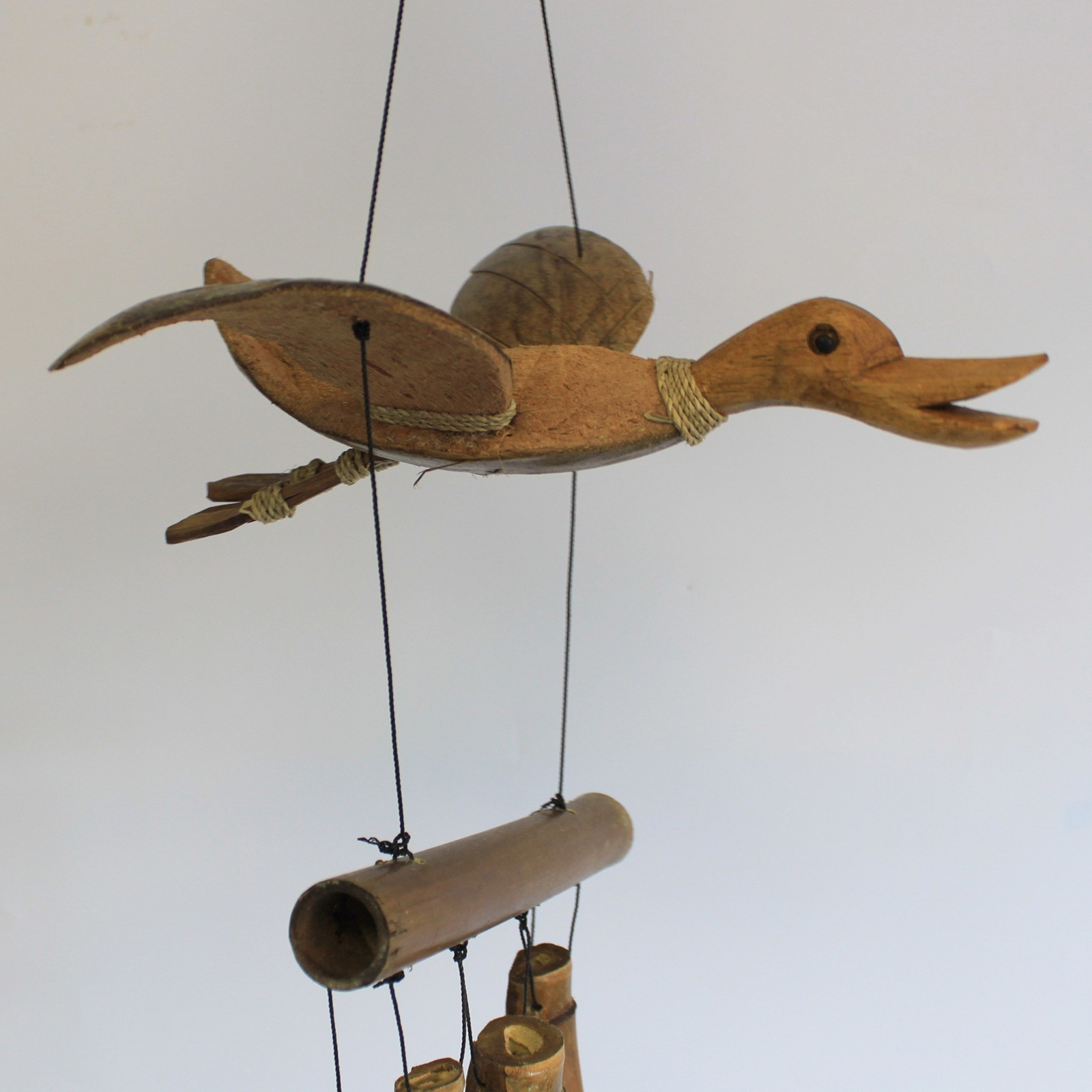 Carillon éolien en bambou - Canard