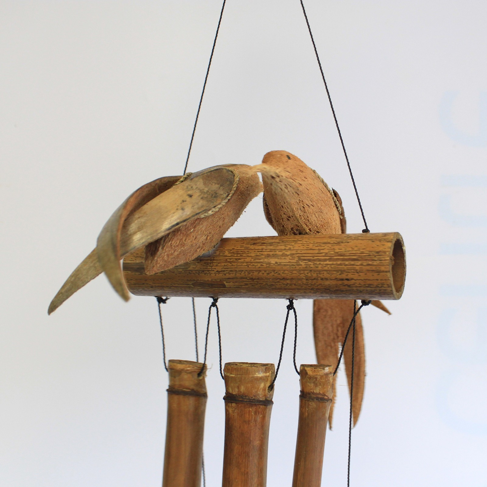 Carillon éolien en bambou -  Tendresse d'Oiseaux
