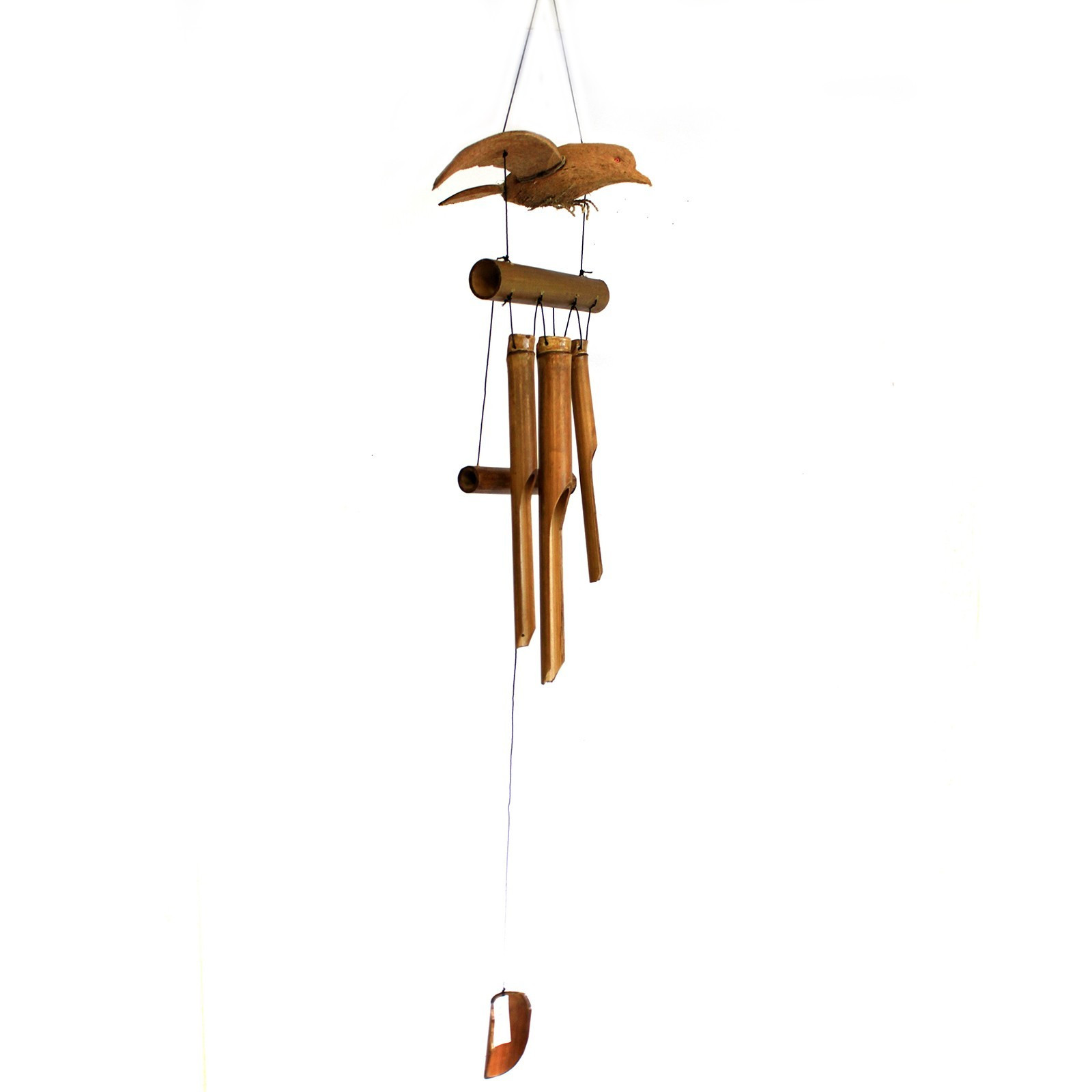 Carillon éolien en bambou -  Hirondelle