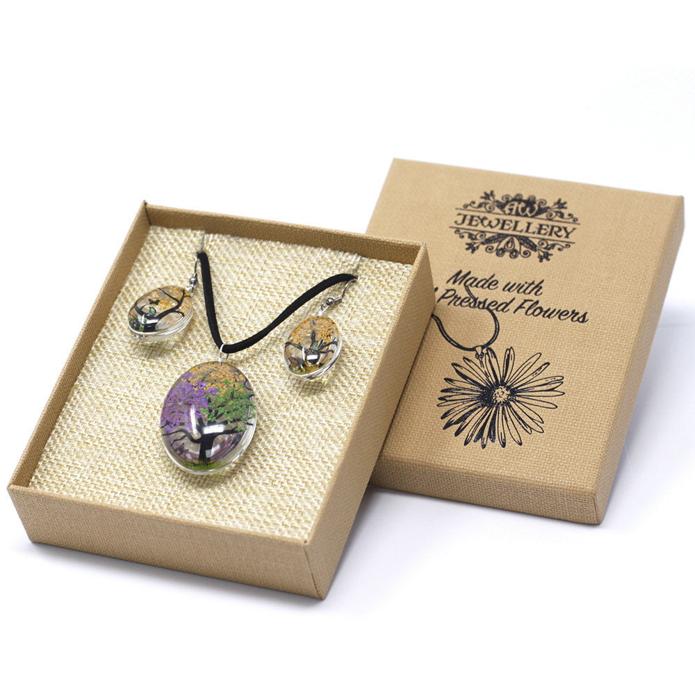 Parure de fleurs naturelles  - Multicouleur
