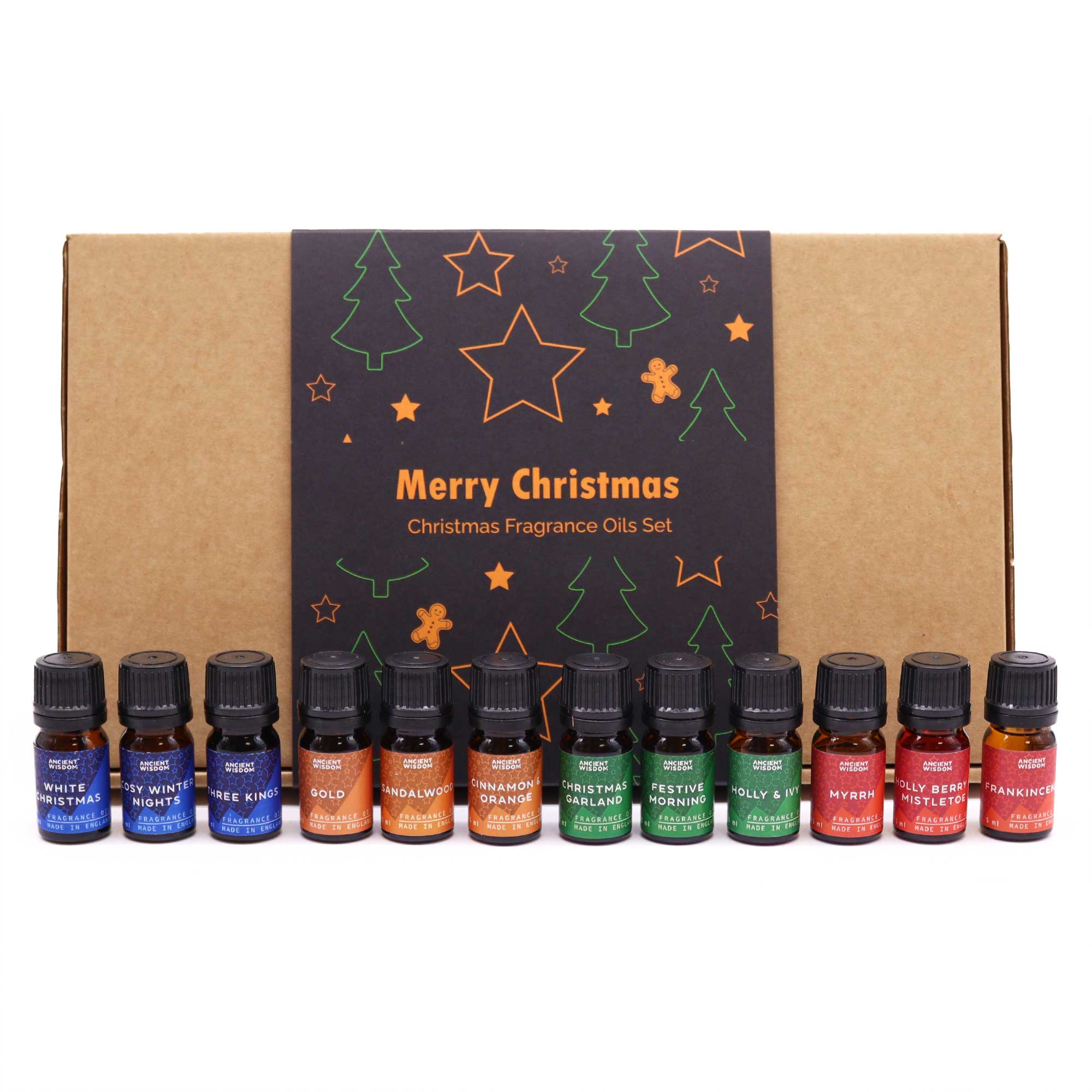 Coffret 12 huiles parfumées Délices de Fête