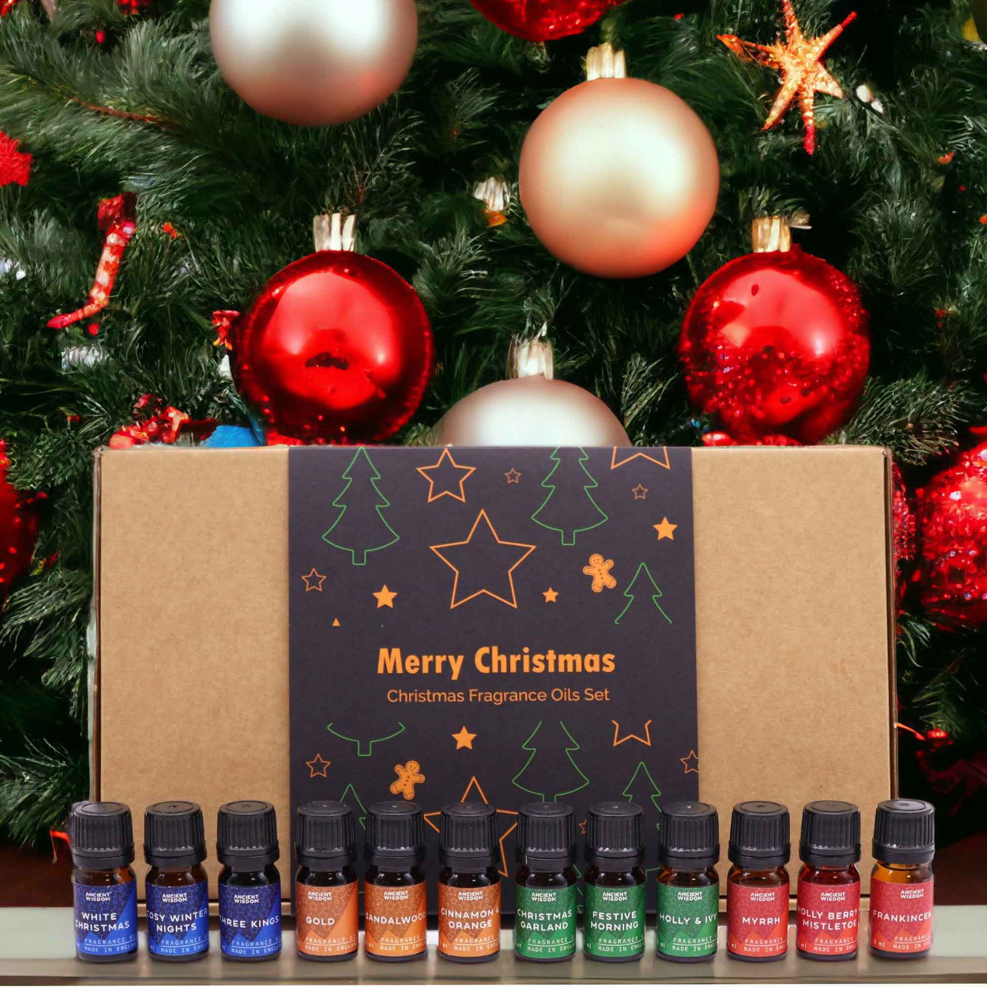 Coffret 12 huiles parfumées Délices de Fête