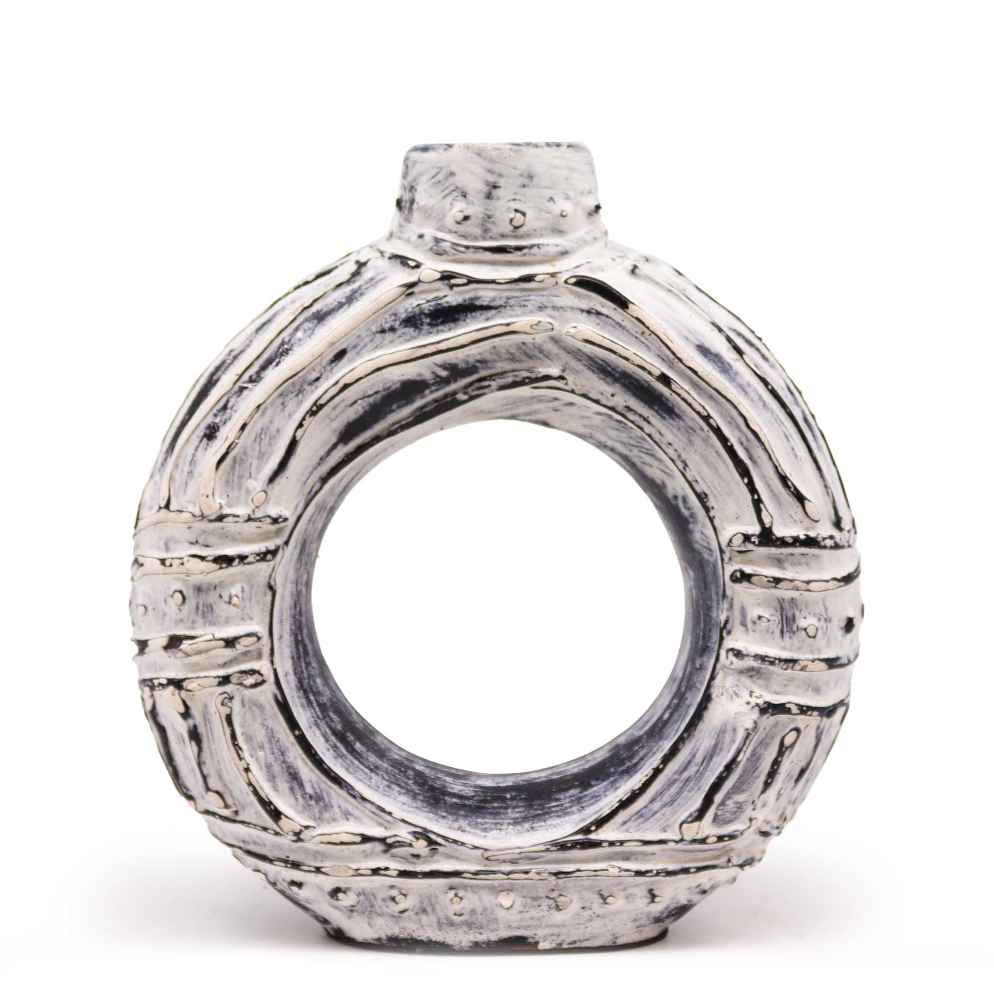 Vase CERCLE - en Céramique de Lombok
