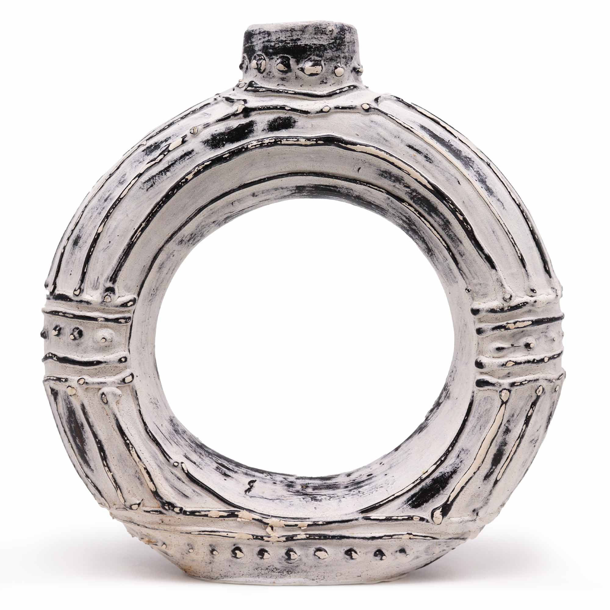 Vase CERCLE - en Céramique de Lombok