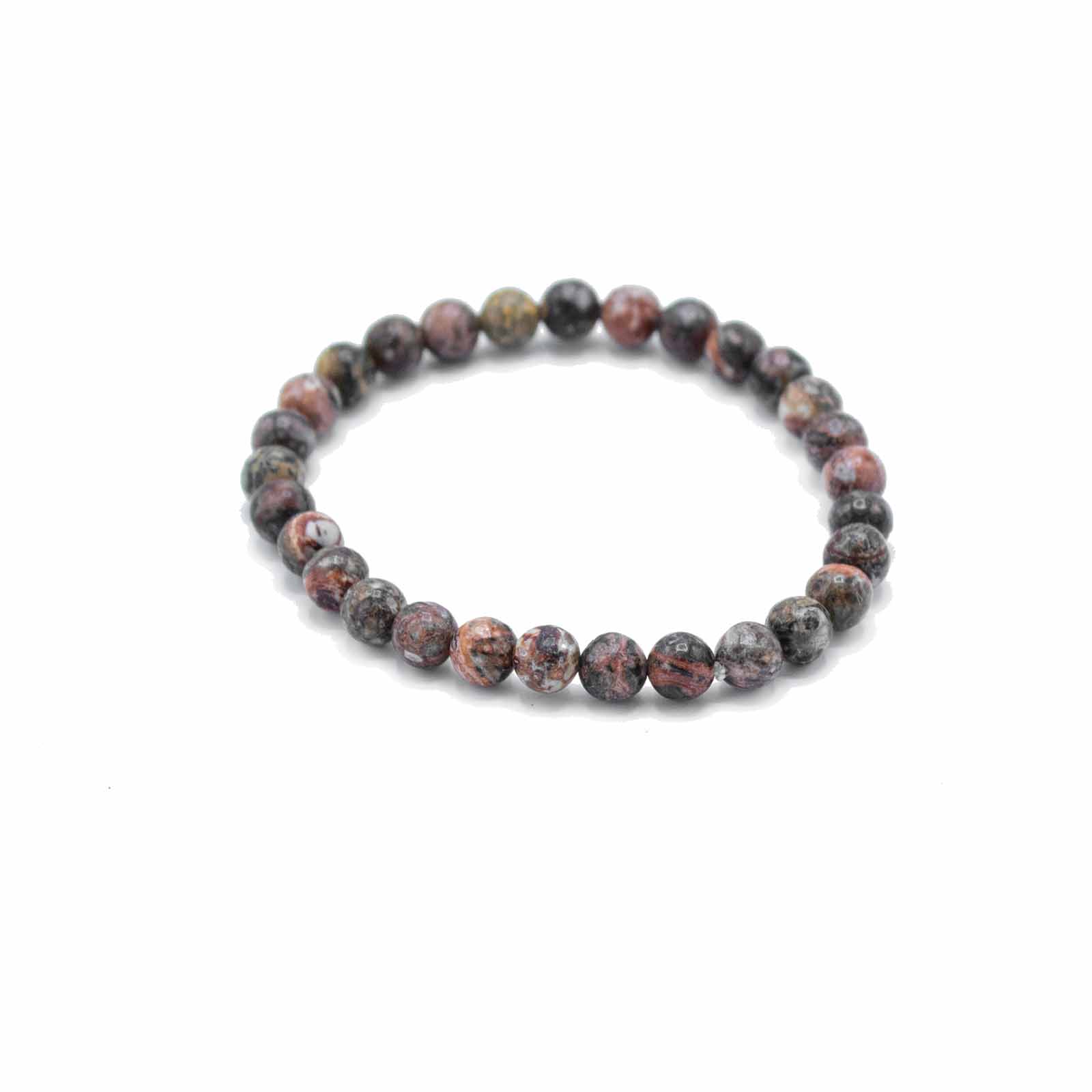 Bracelet Pierres semi-précieuses – Peau de Léopard – Courage