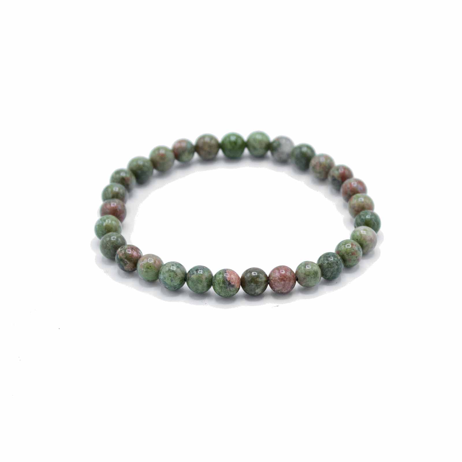 Bracelet Pierres semi-précieuses – Jaspe Vert – Croissance