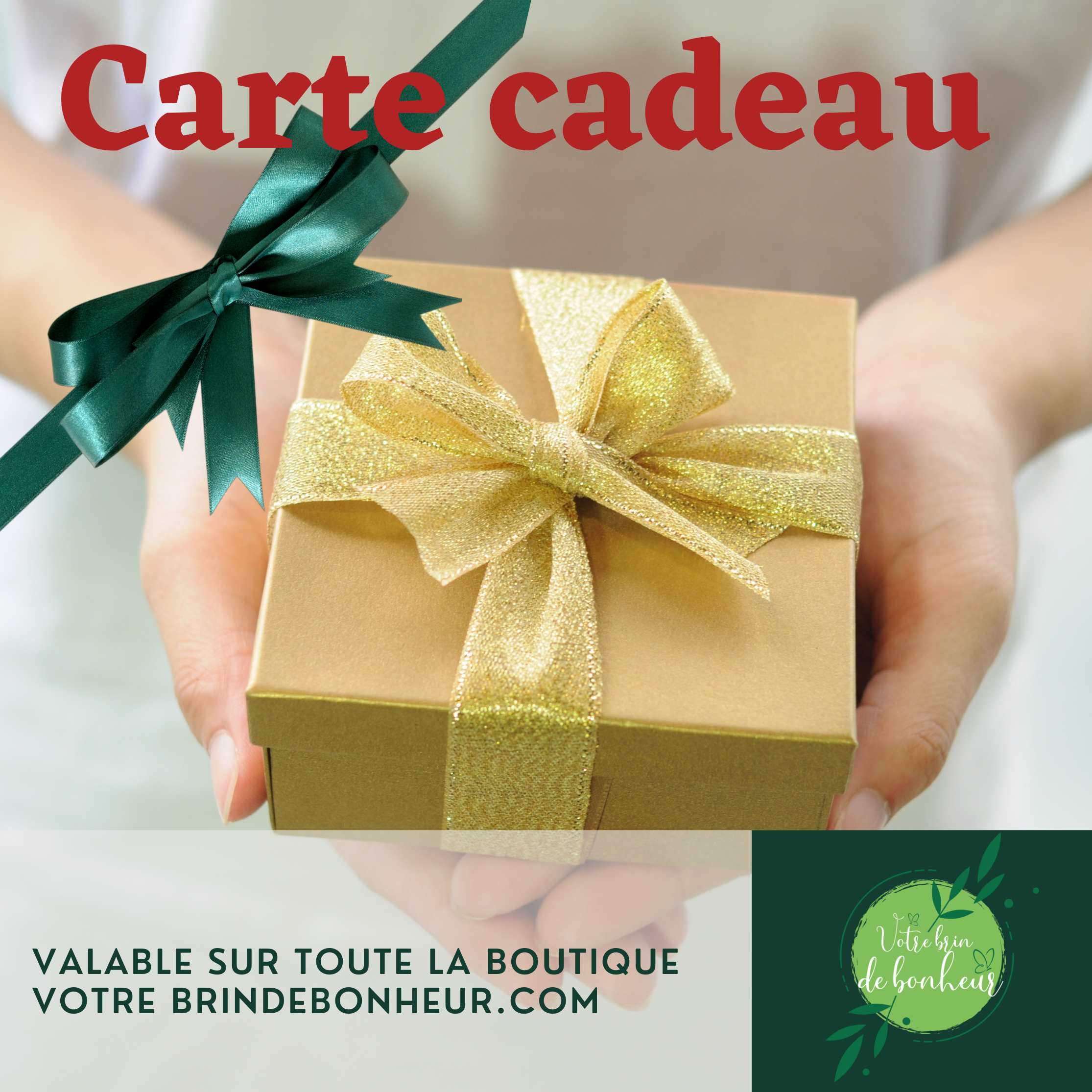 Carte cadeau Brin de bonheur 