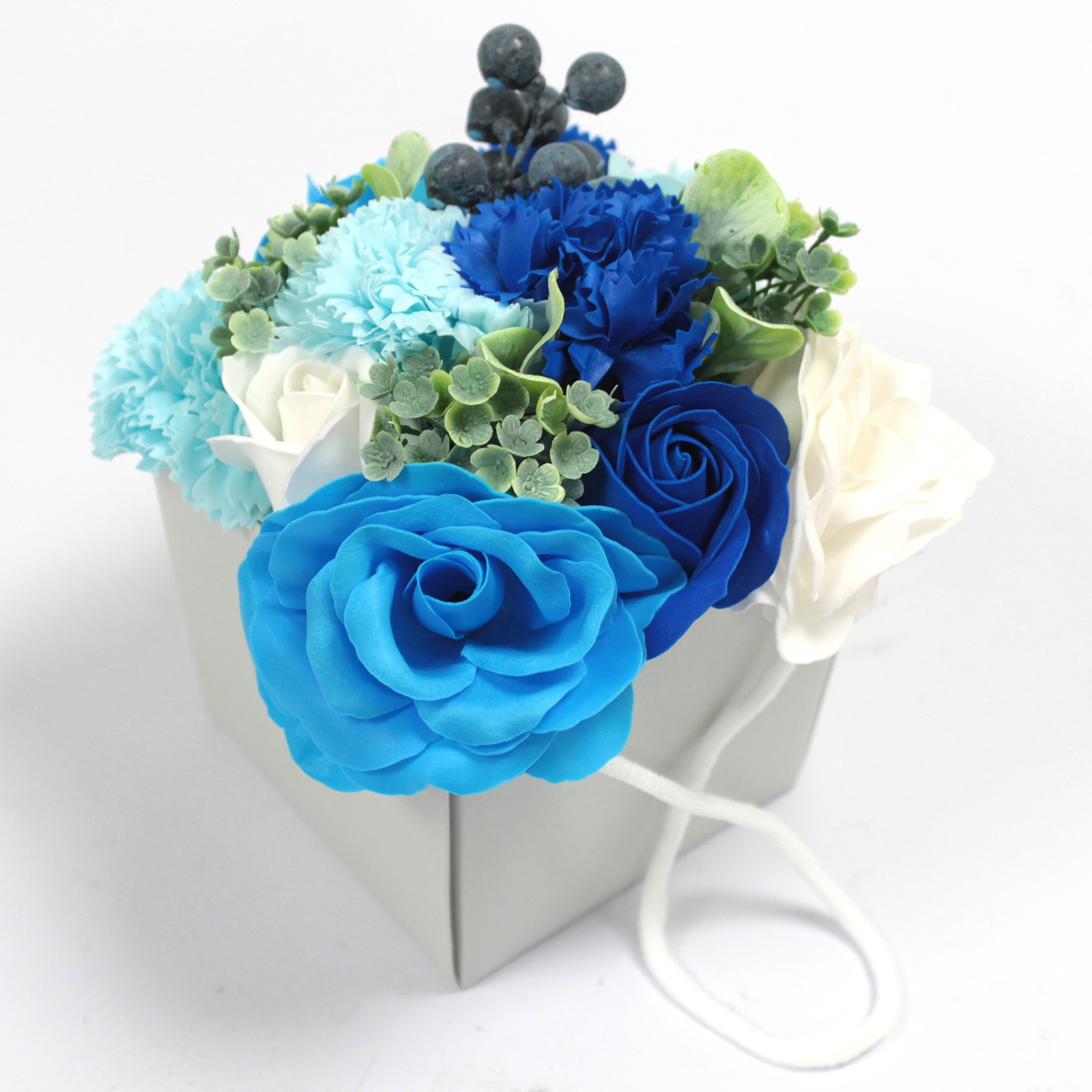 Bouquet de Fleurs de Savon –  Rêve Bleu 