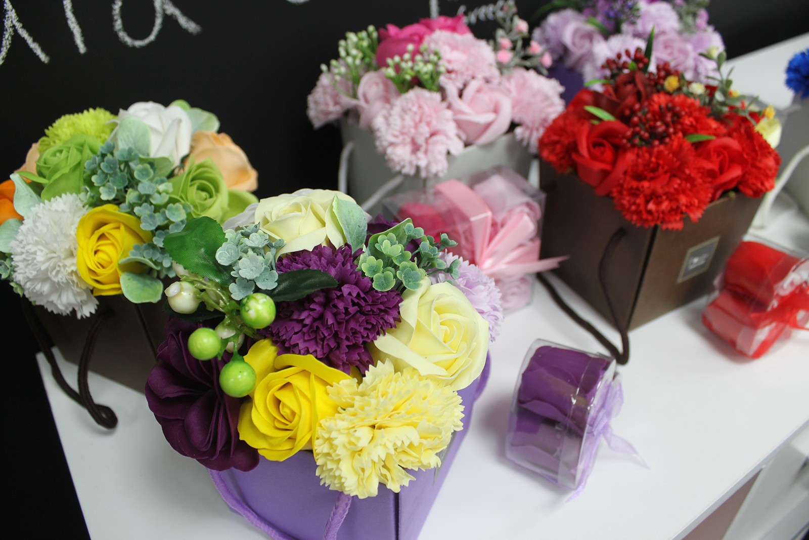 Bouquet de Fleurs de Savon –   La vie en Rose 