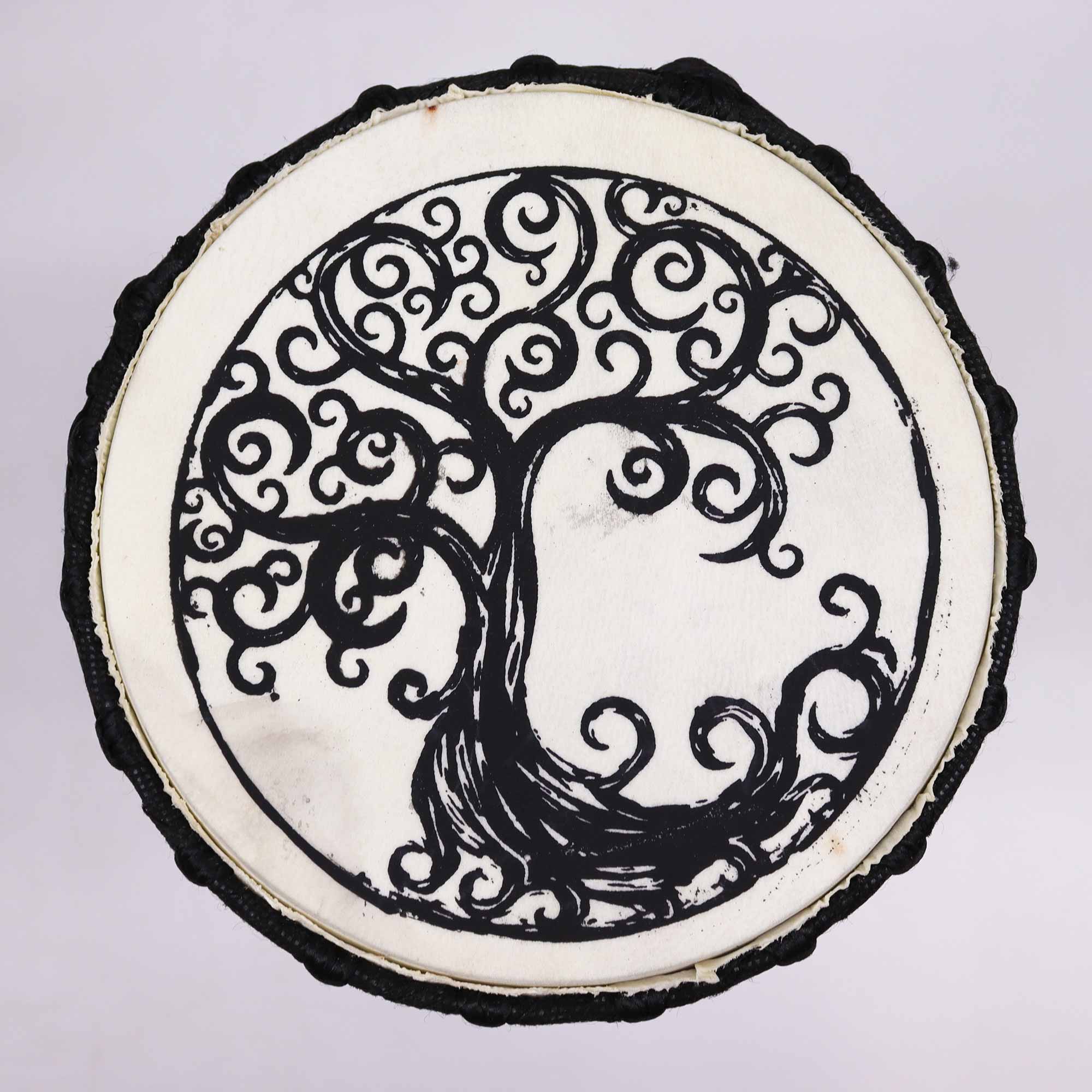 Tambour Djembé 40 cm – Motif Arbre de vie 