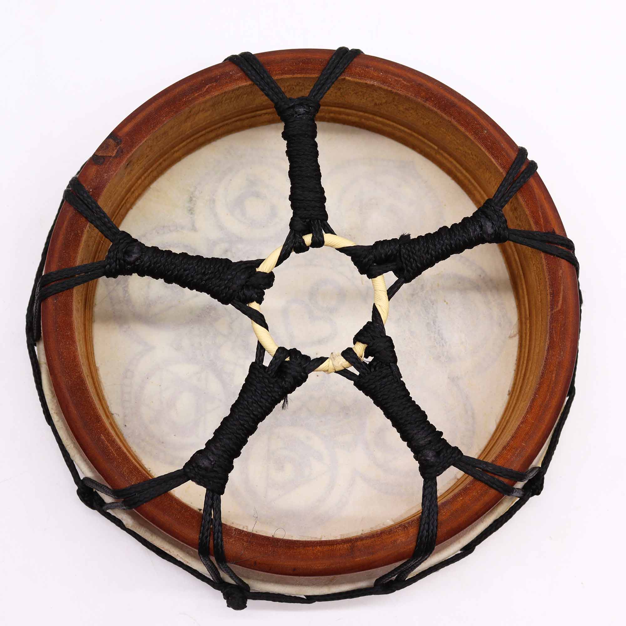 Tambour Chamanique main de fatma  - 30 cm avec Baguettes 