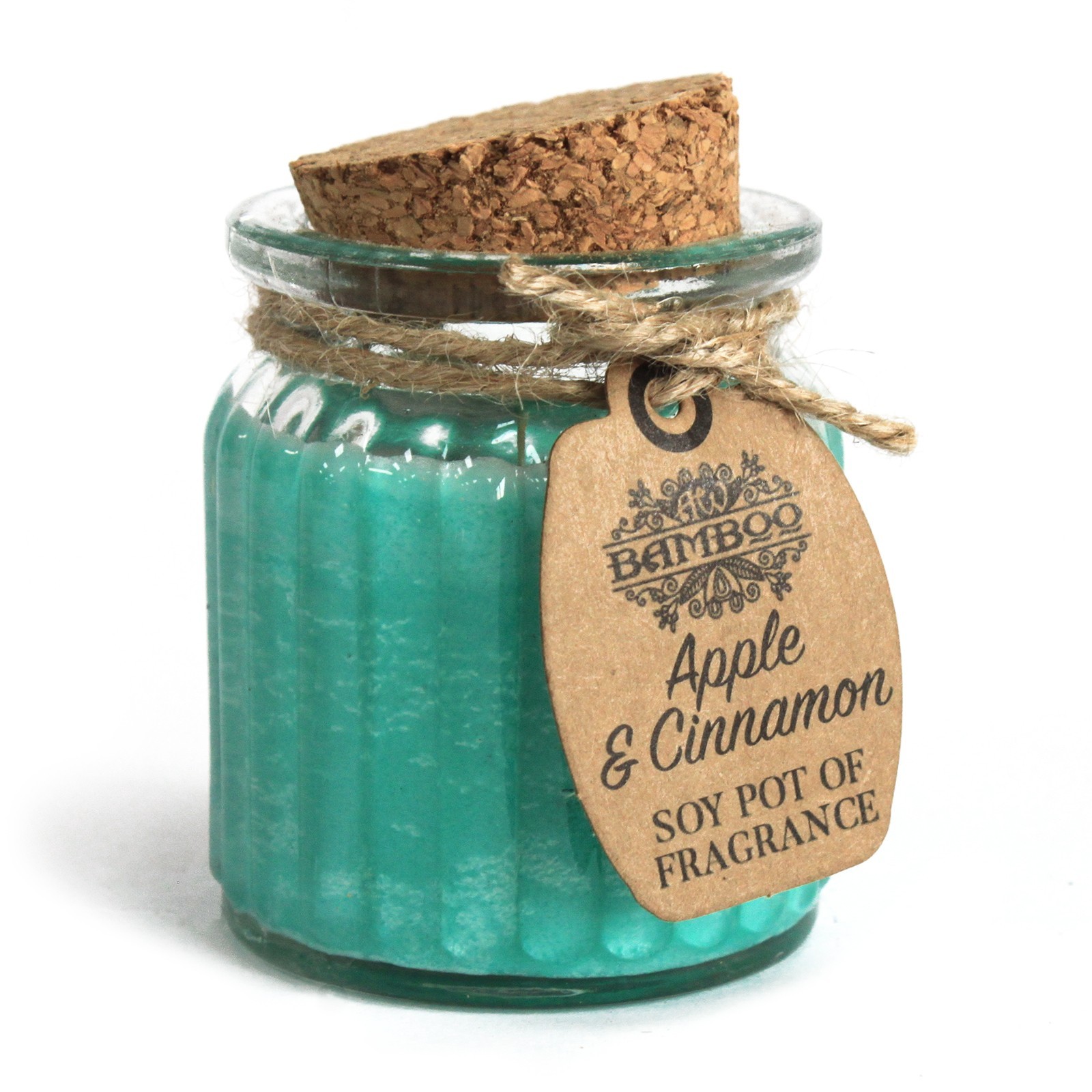Bougie de soja parfumée – Pomme cannelle