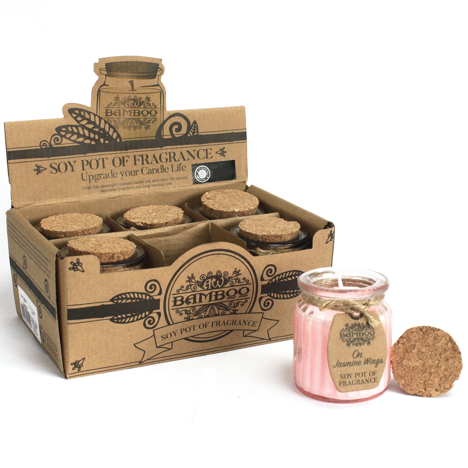 Bougie de soja parfumée – Jasmin