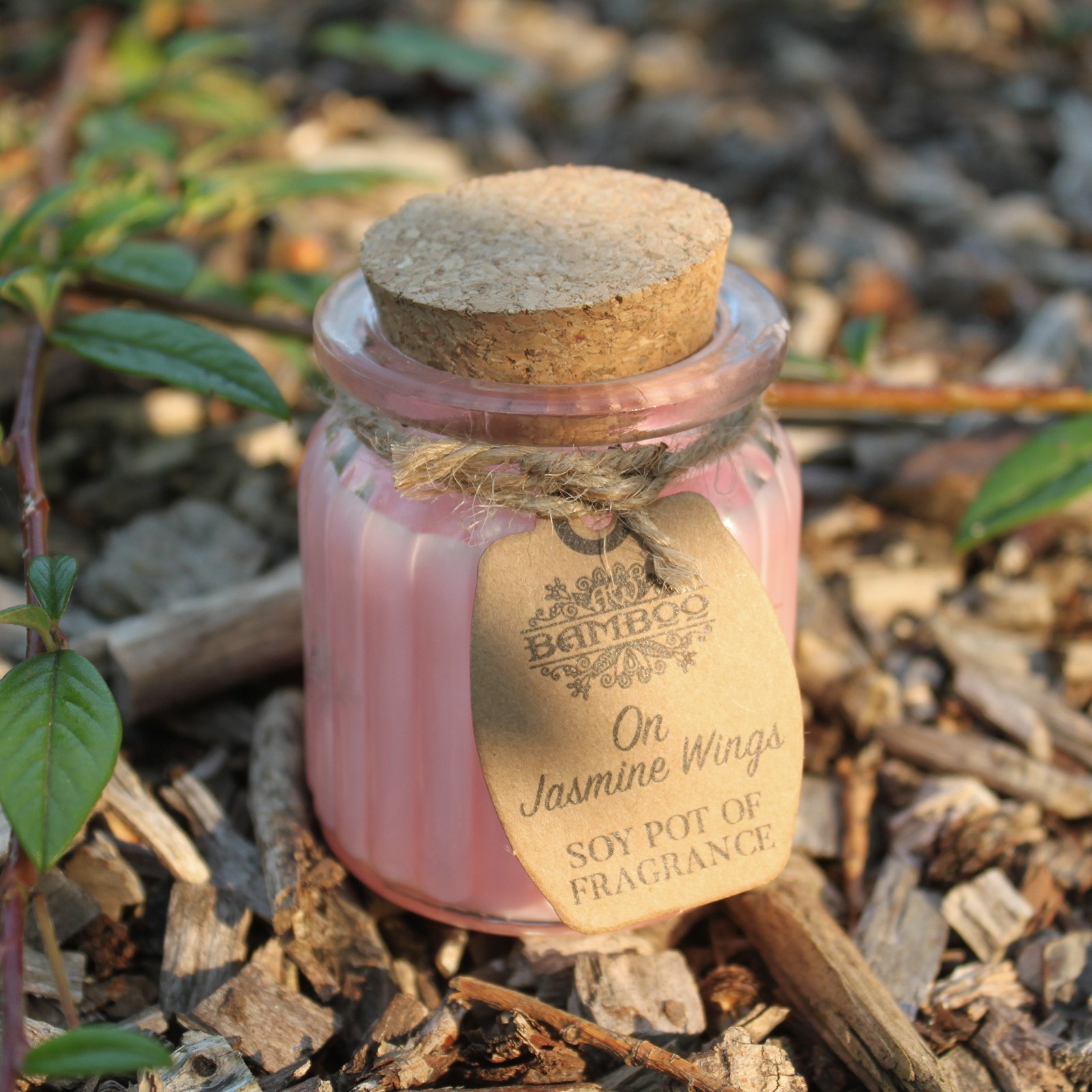 Bougie de soja parfumée – Jasmin