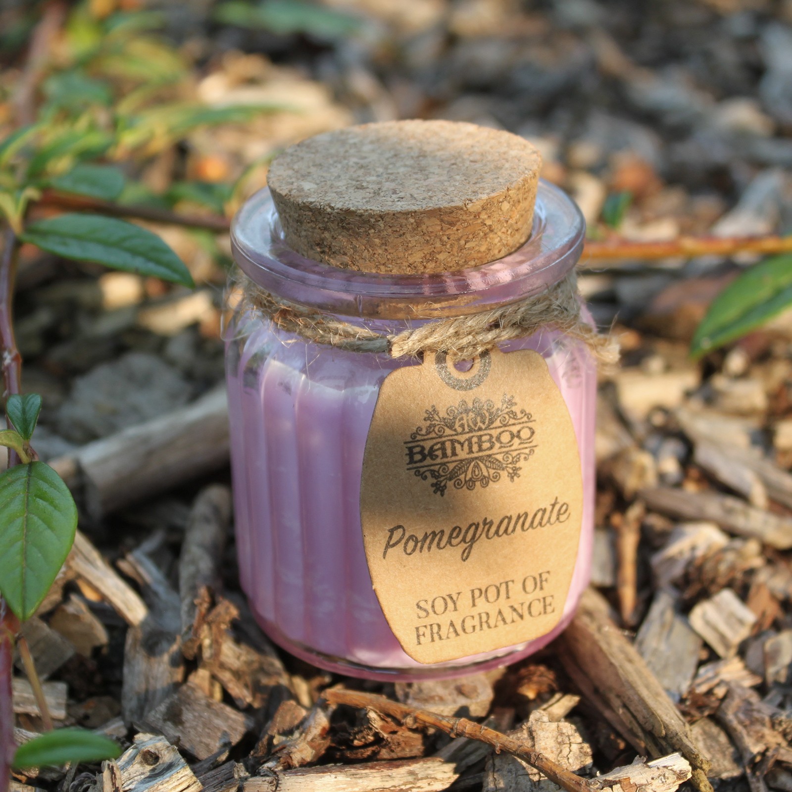 Bougie de soja parfumée – Grenade 