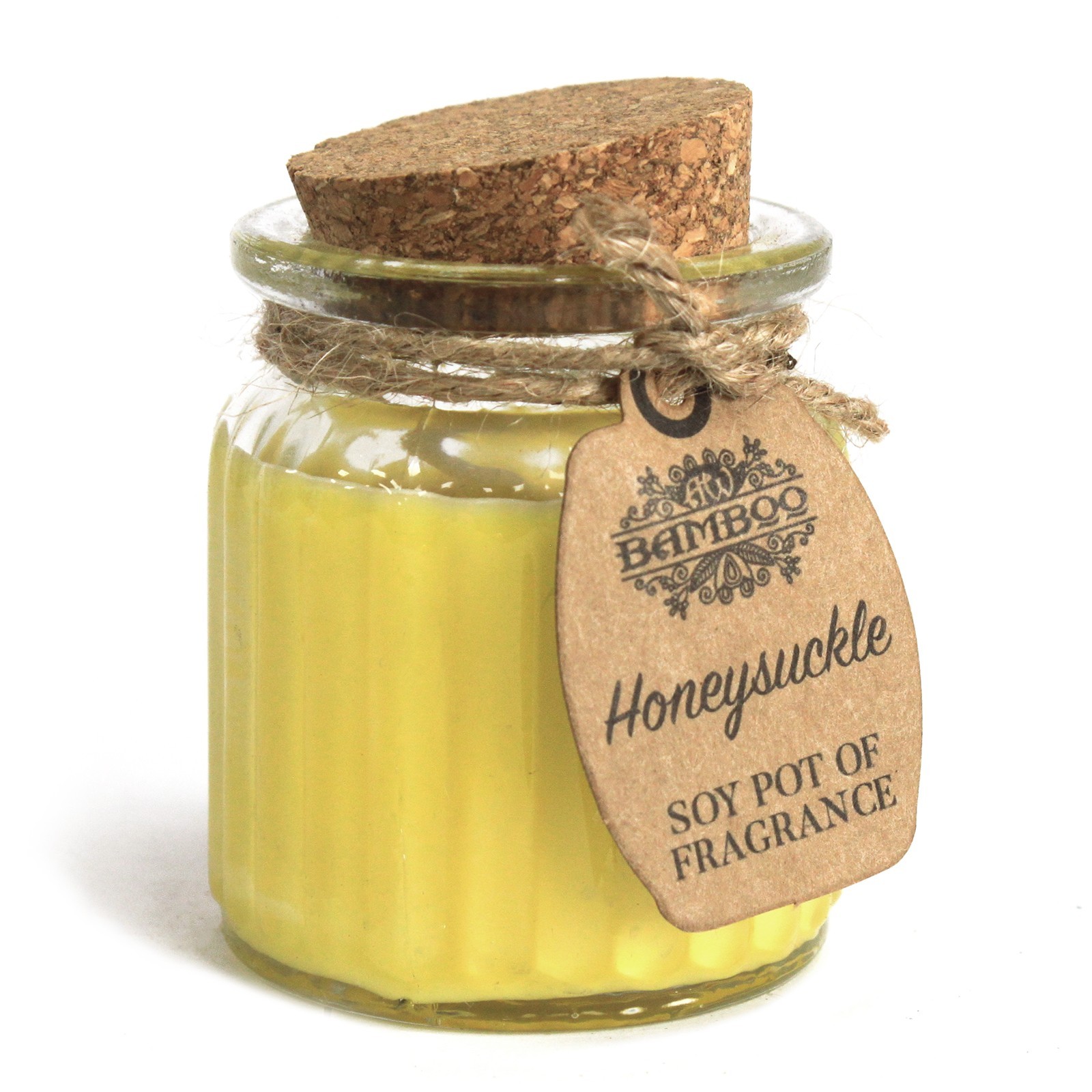 Bougie de soja parfumée – Chèvrefeuille