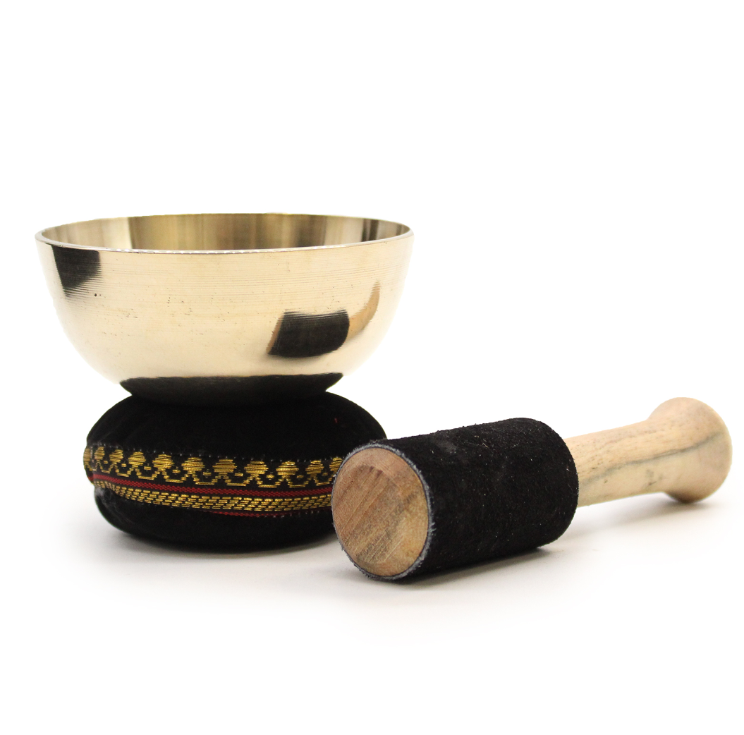 Coffret Bol Chantant Tibétain en Laiton –  Harmonie et Sérénité
