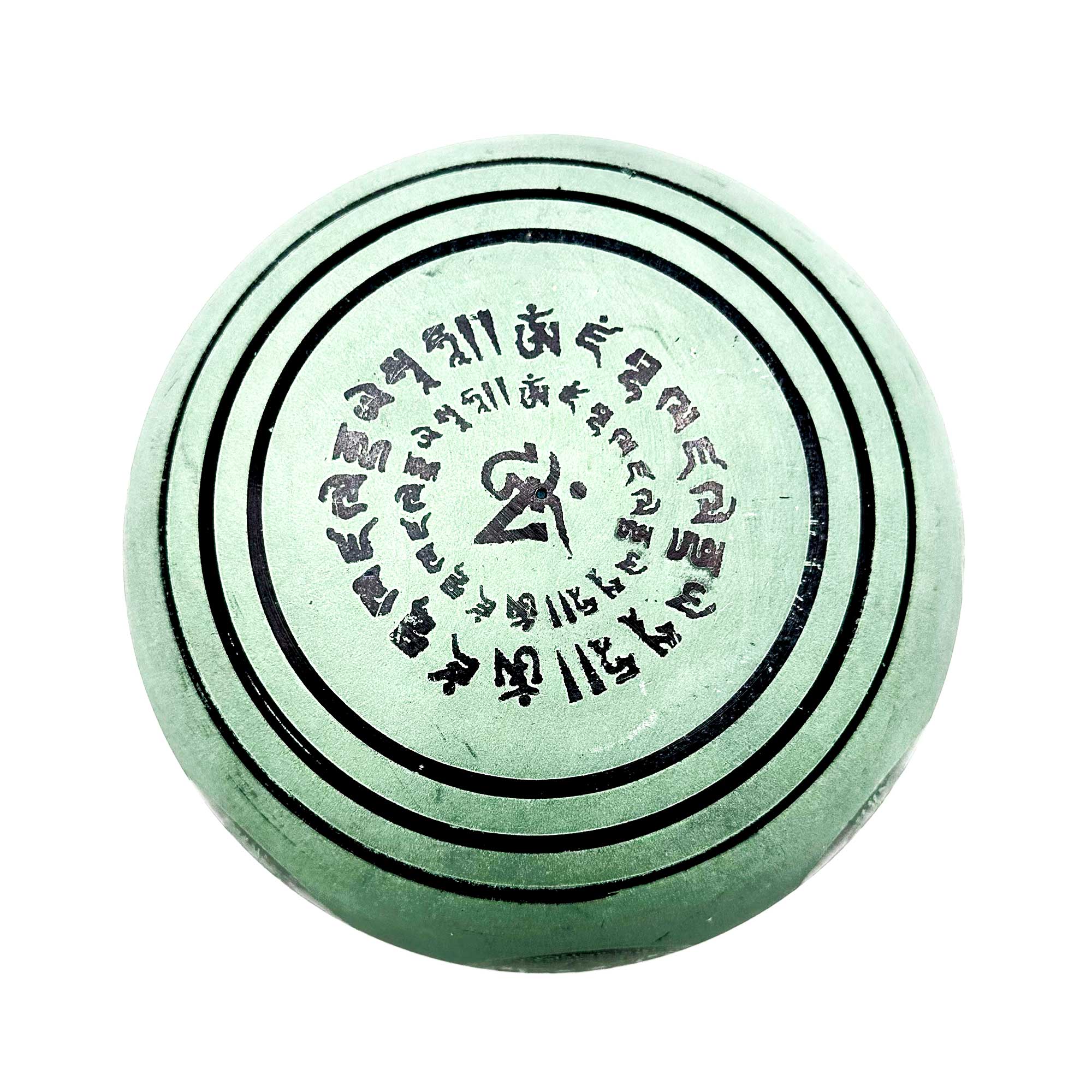 Bol chantant en poudre de terre - Mandala - 16 cm