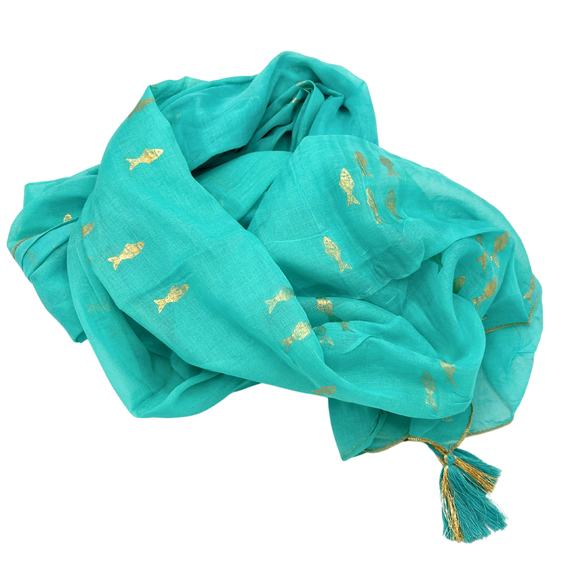 Paréo Méditerranéen Nomad – Lagune turquoise
