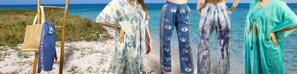 Paréo Méditerranéen Nomad  – Lagon turquoise 