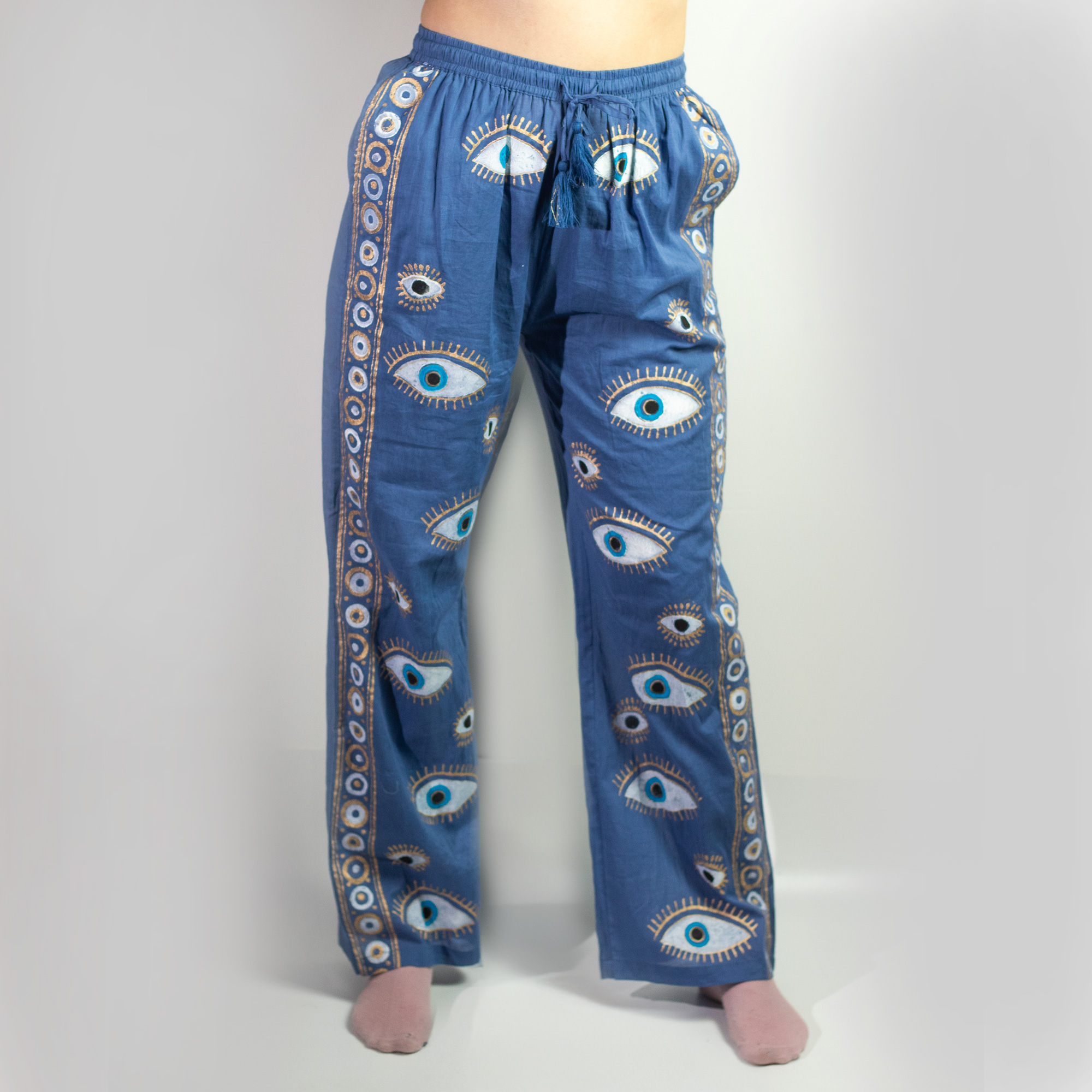 Pantalon NOMAD MED - Bleu Profond & Œil 