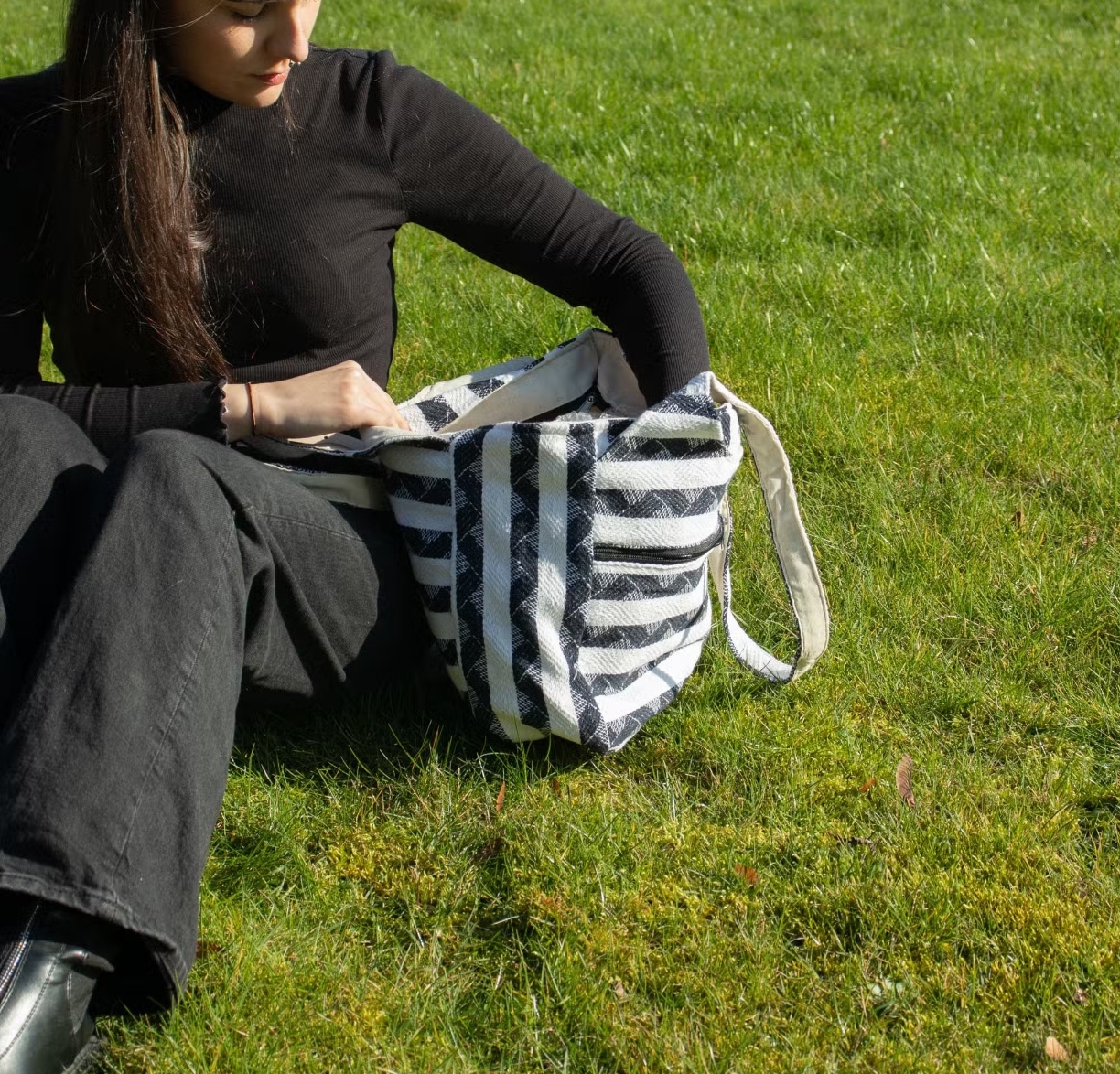 Sacs Jacquard Naturels - Atlas Nomad 