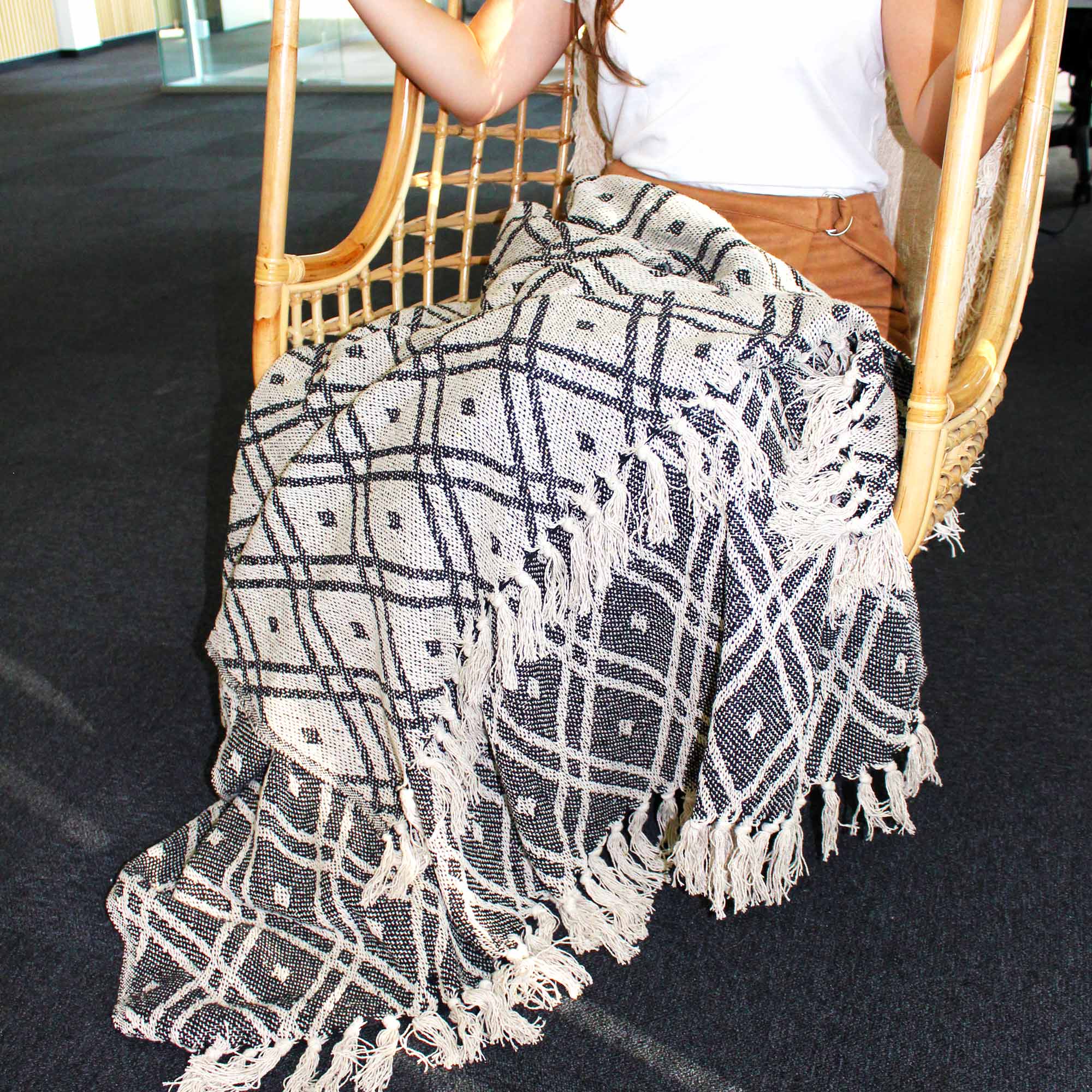 Couverture Confort Boho Cocoon – 125x150 cm