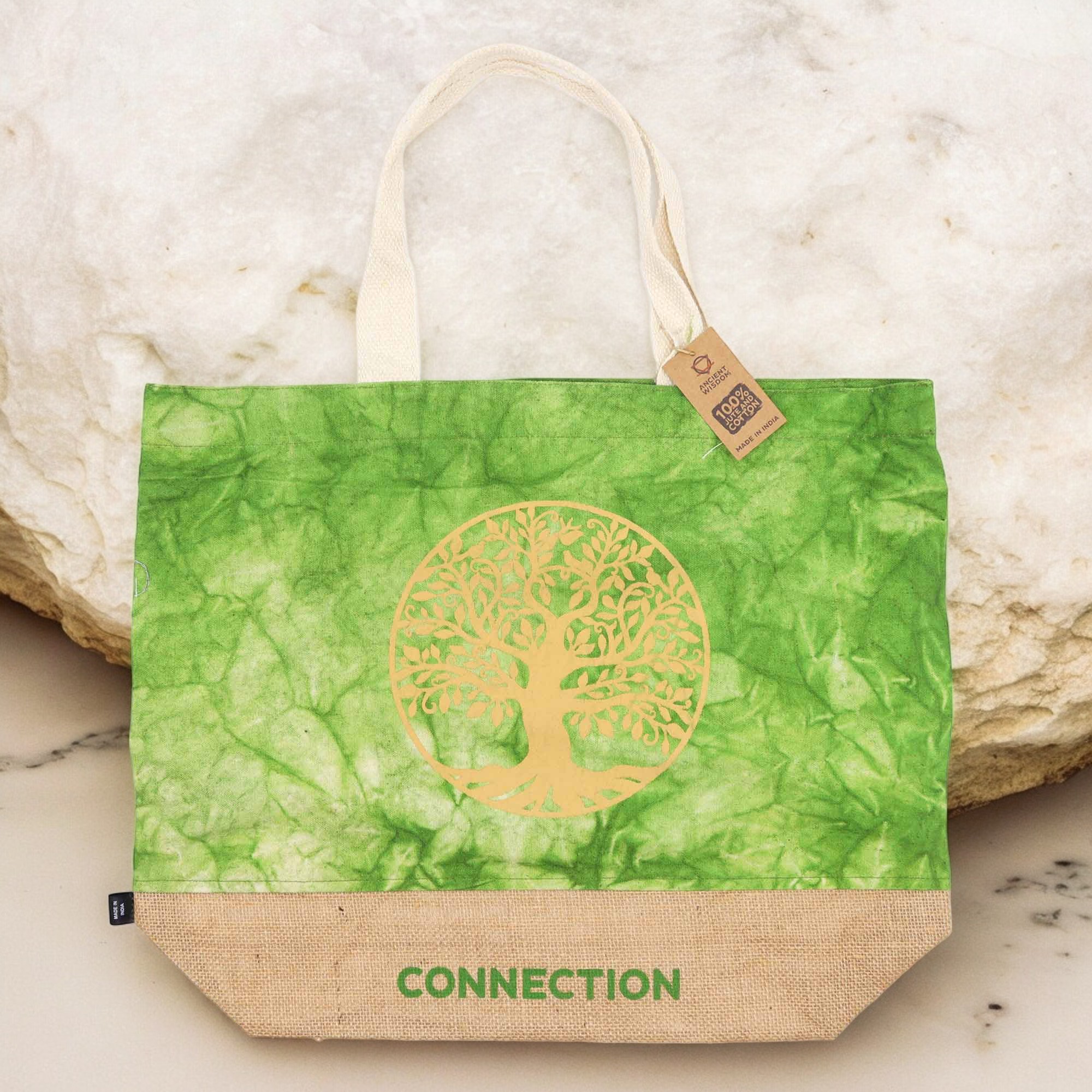 Sac cabas "Connection"  - Arbre de vie 