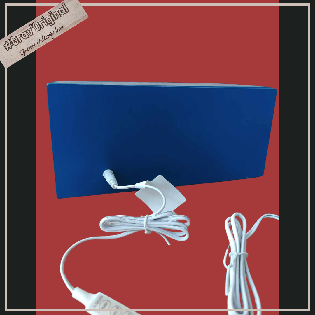 Boîte lumineuse / light box personnalisée
